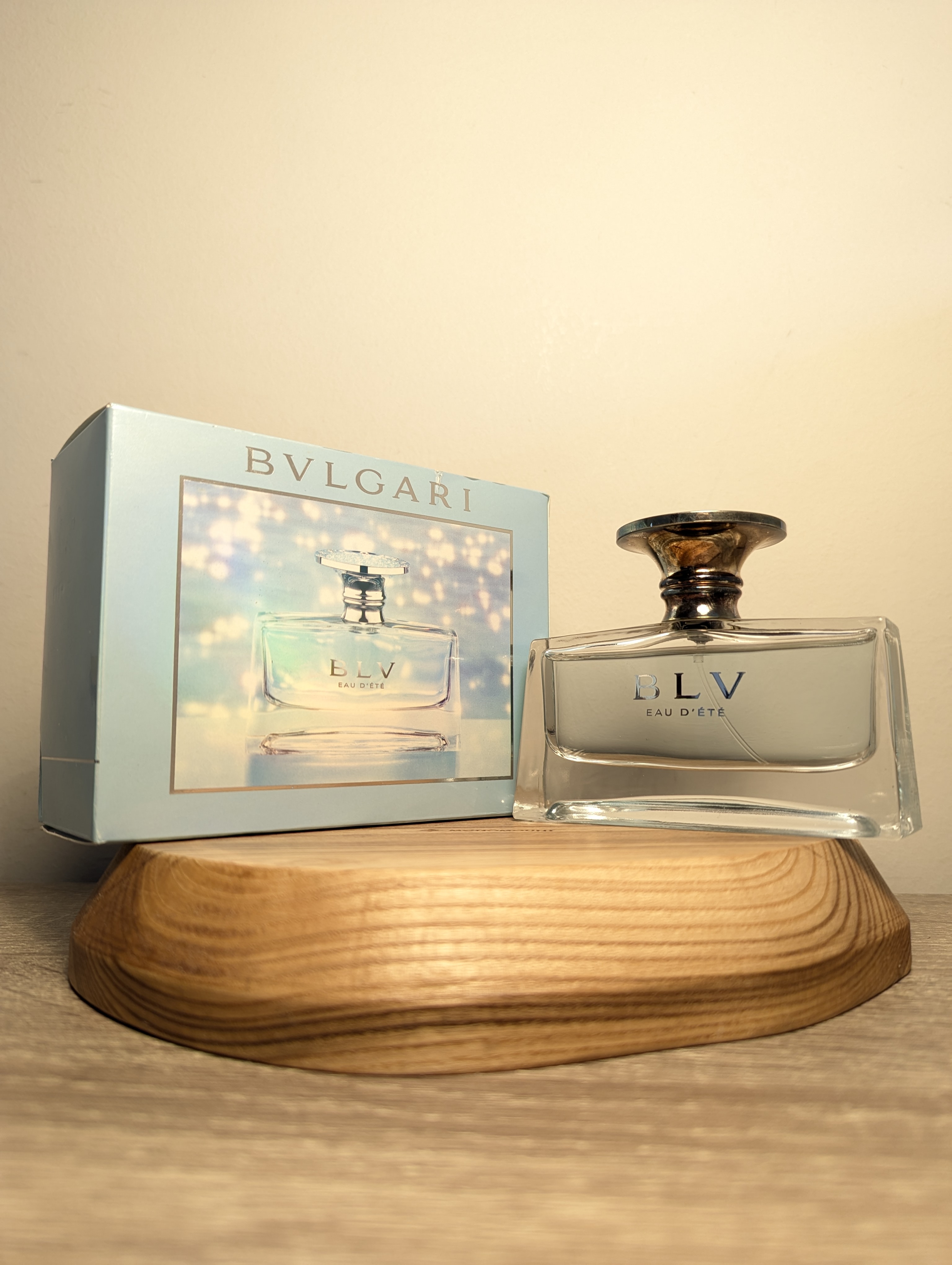 Духи Bvlgari BLV Eau d'Ete — винтажный флакон