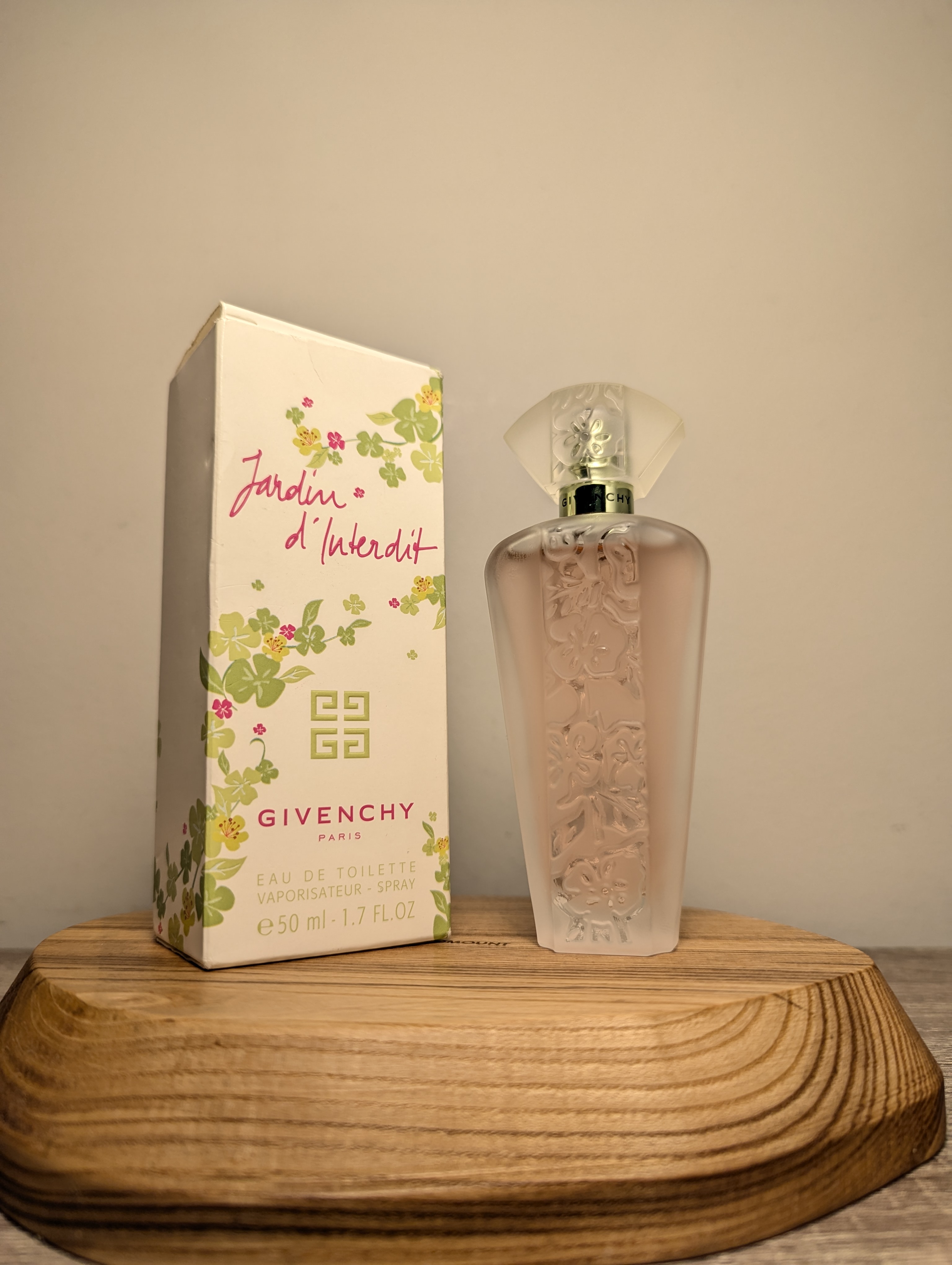 Духи Givenchy Jardin d'Interdit — винтажный флакон
