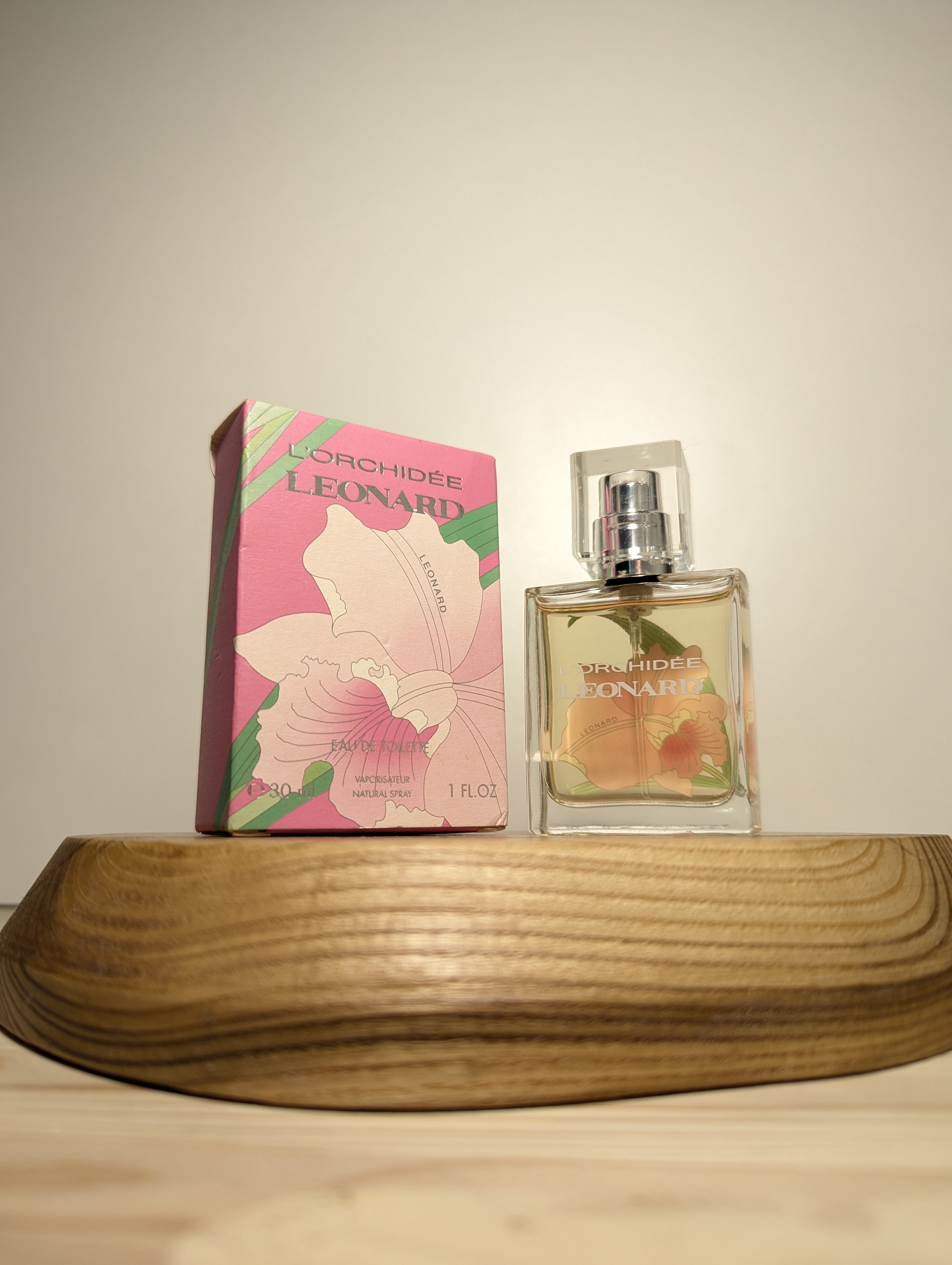 Духи Leonard L'Orchidee — винтажный флакон