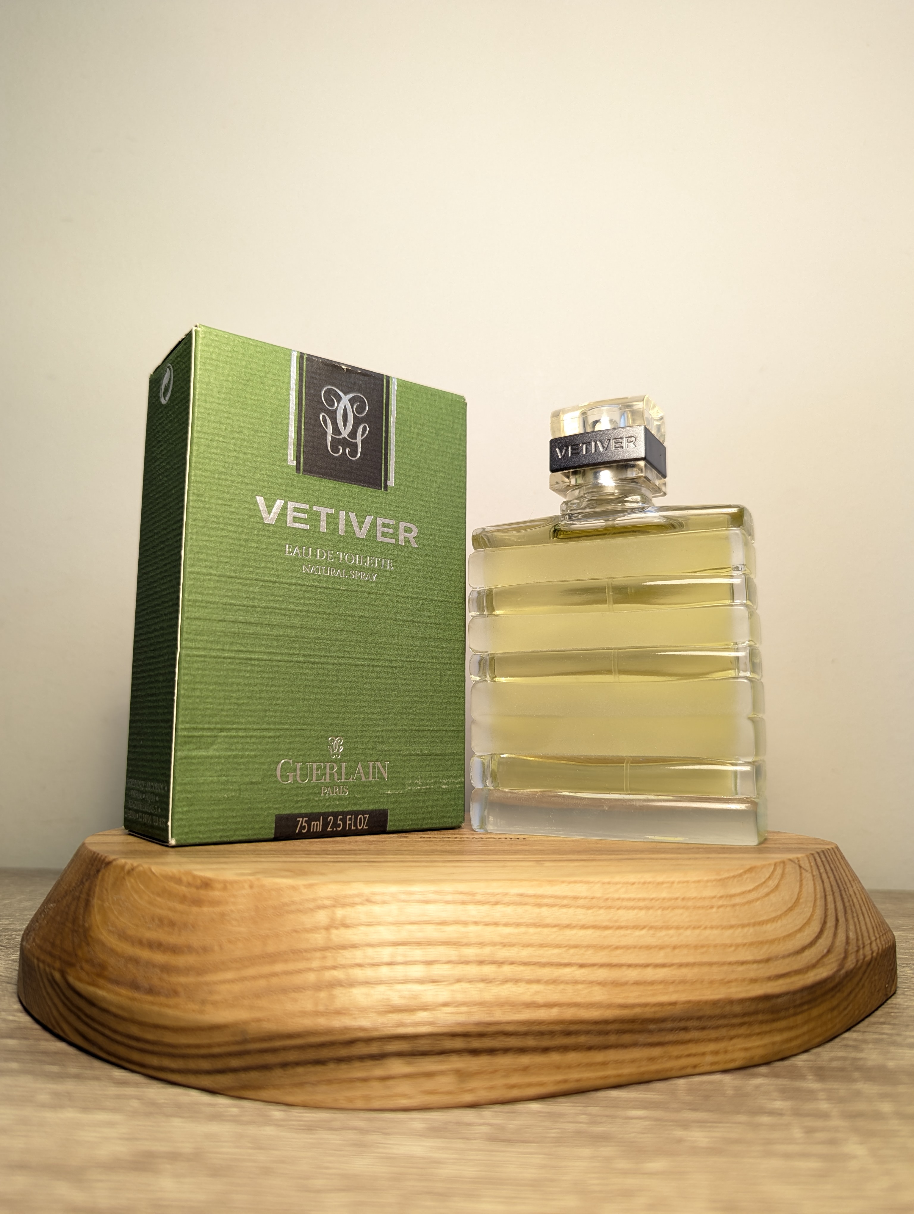 Духи Guerlain Vetiver — винтажный флакон