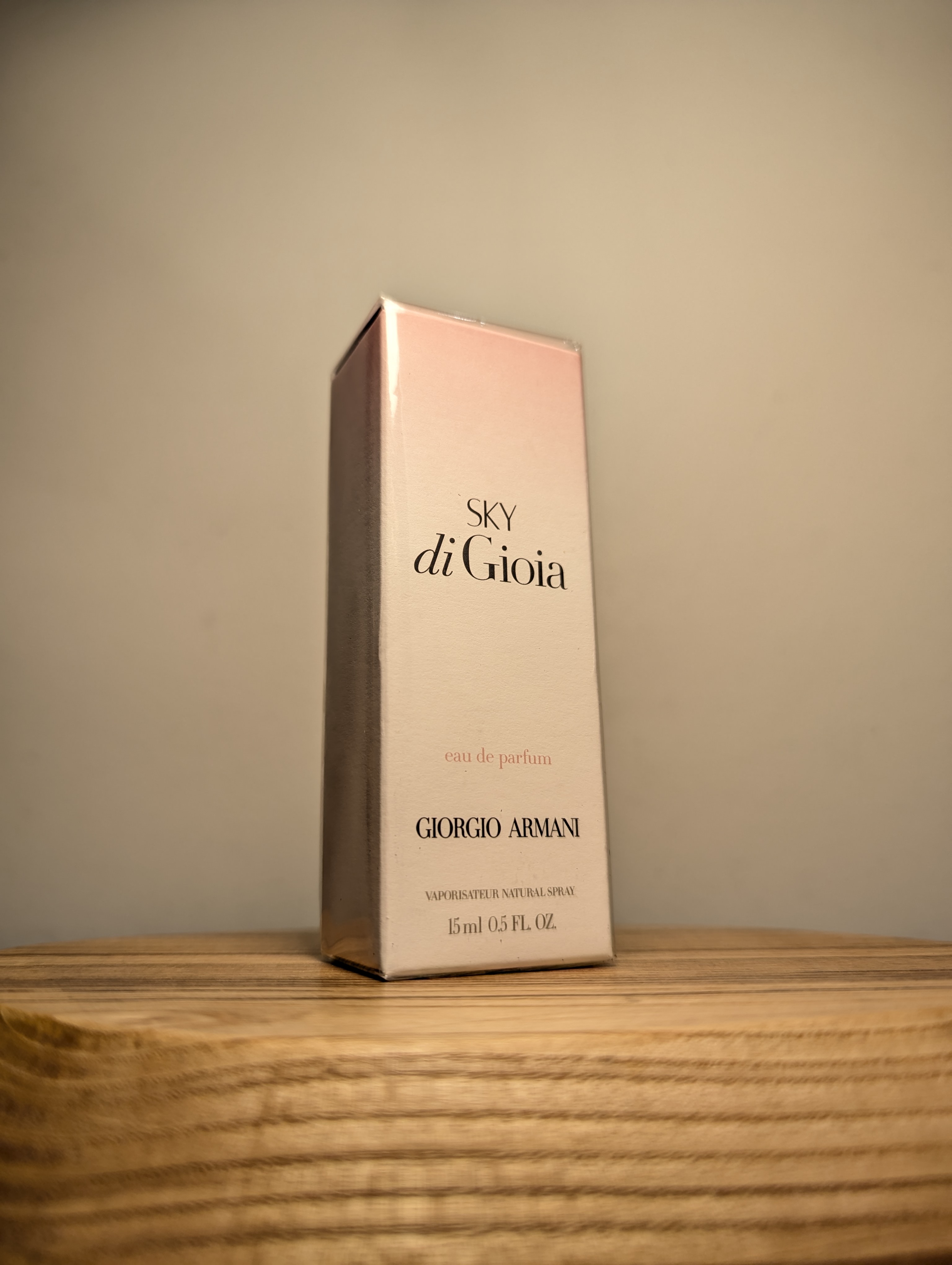 Духи Giorgio Armani Sky di Gioia — винтажный флакон
