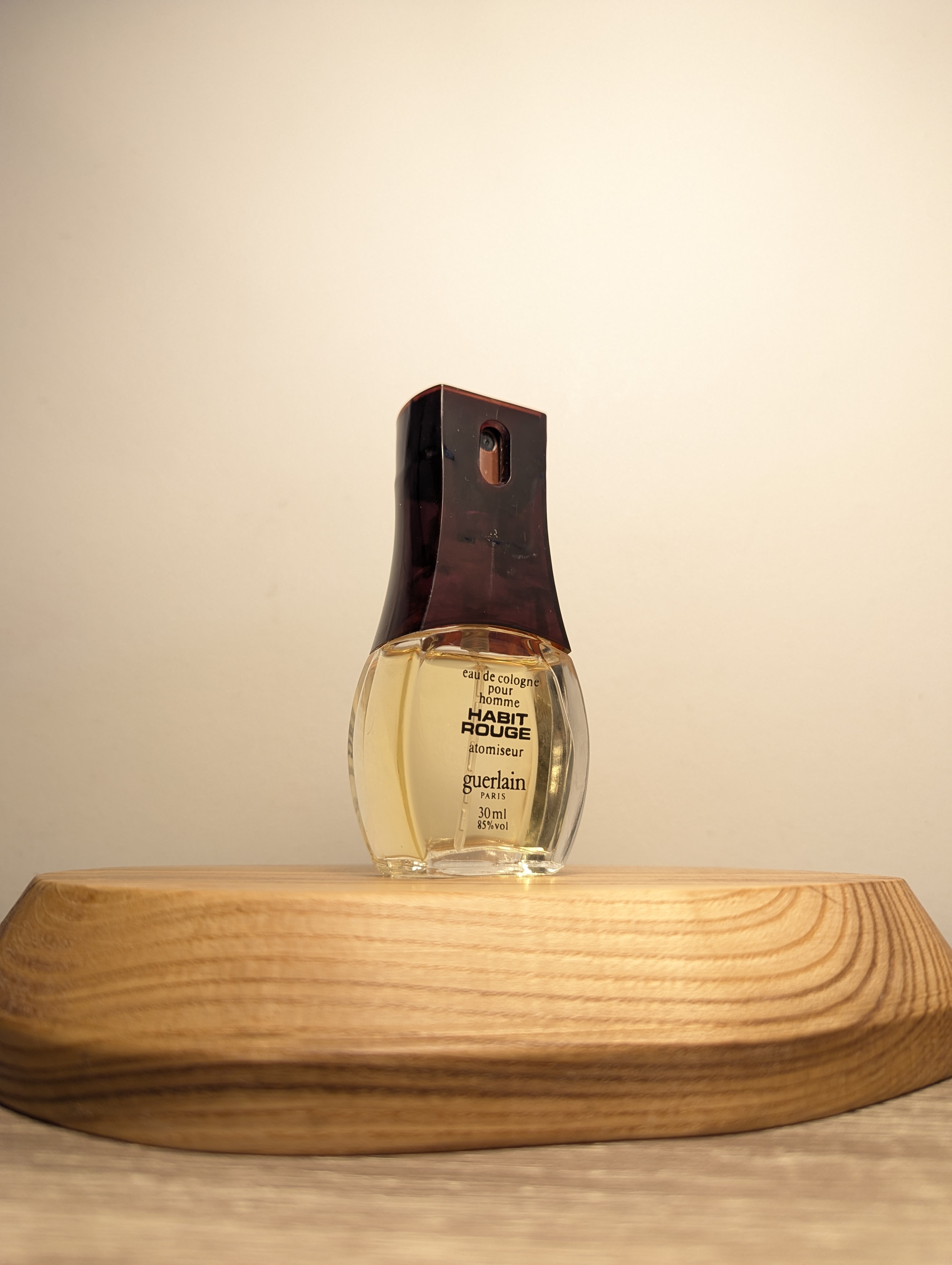 Духи Guerlain Habit Rouge Eau de Cologne — винтажный флакон