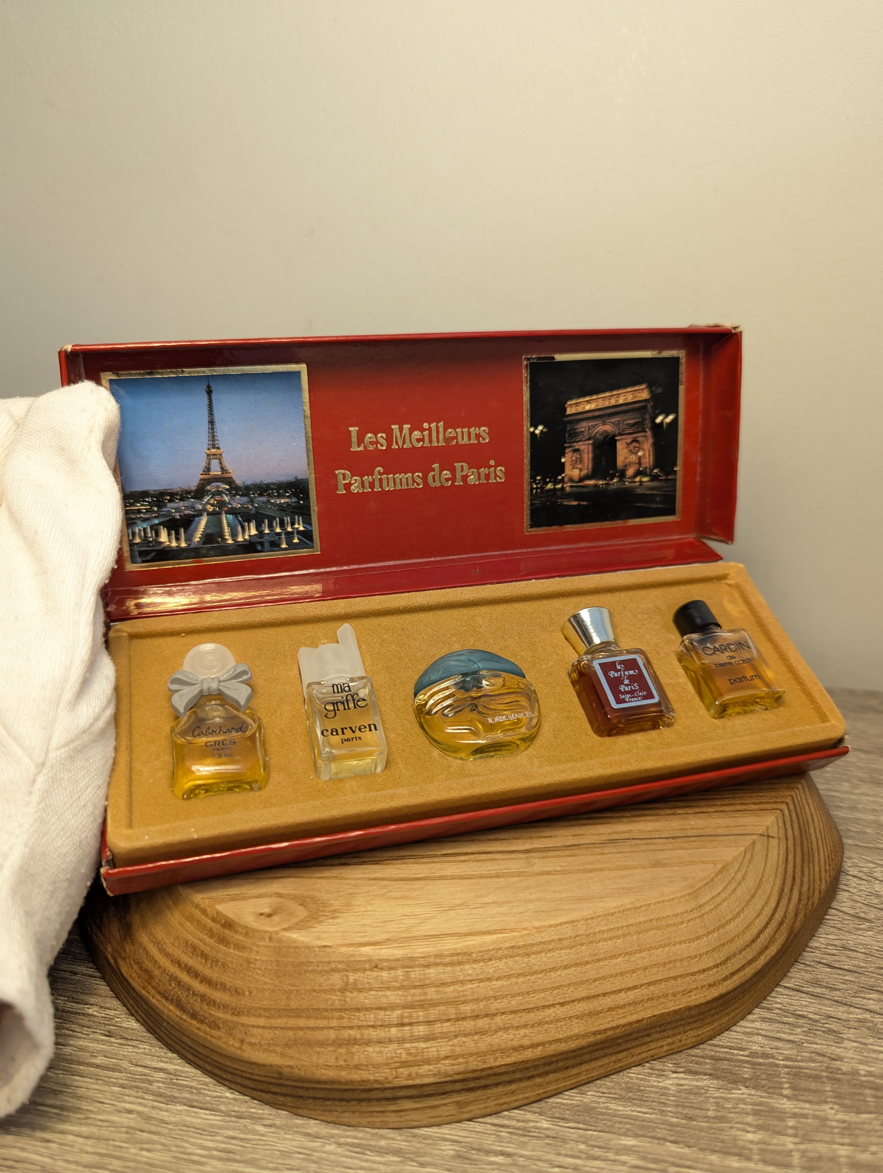 Духи Les meilleurs Parfums de Paris 10 ml — винтажный флакон