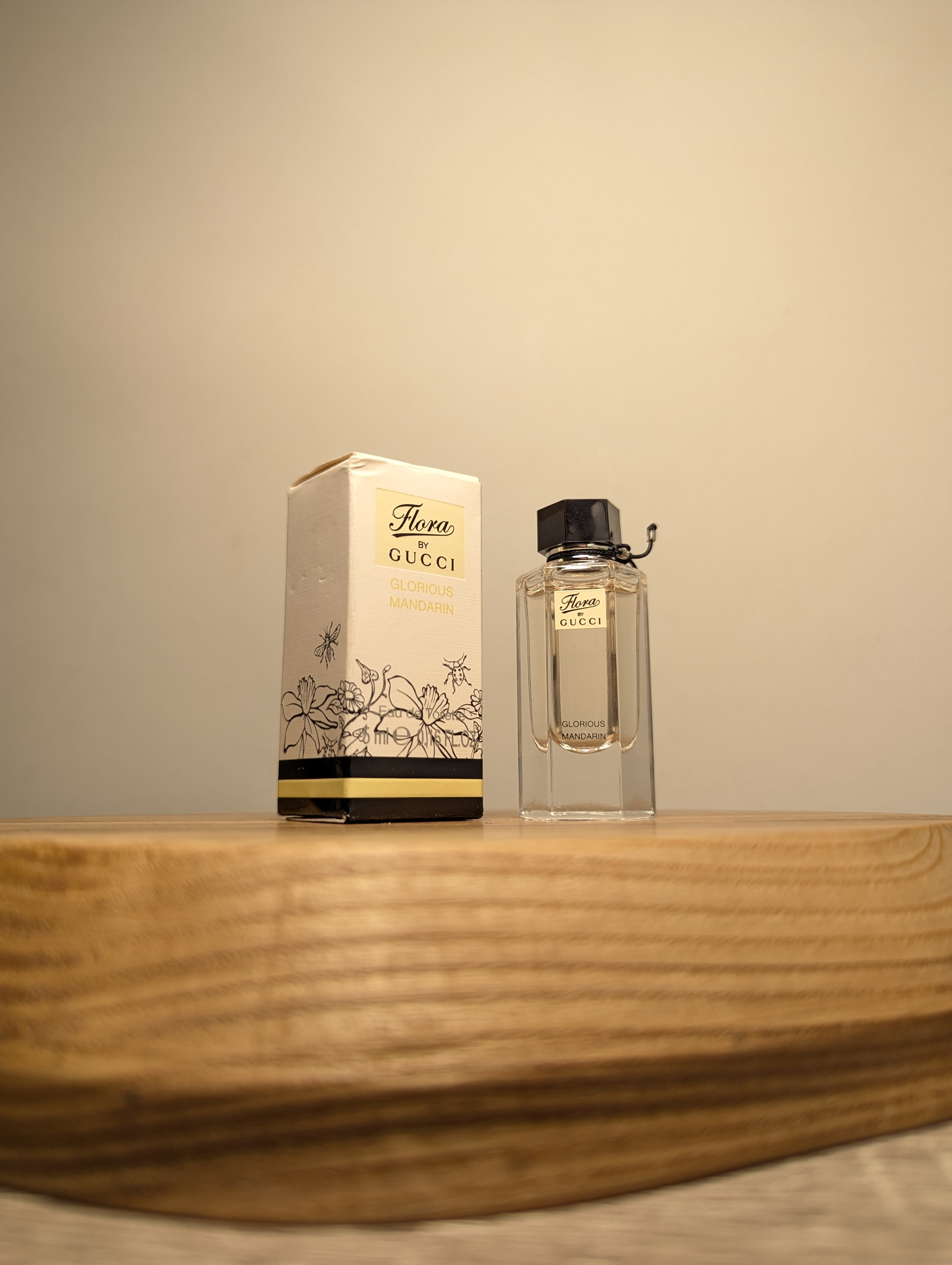 Духи Gucci Flora by Gucci Glorious Mandarin — винтажный флакон