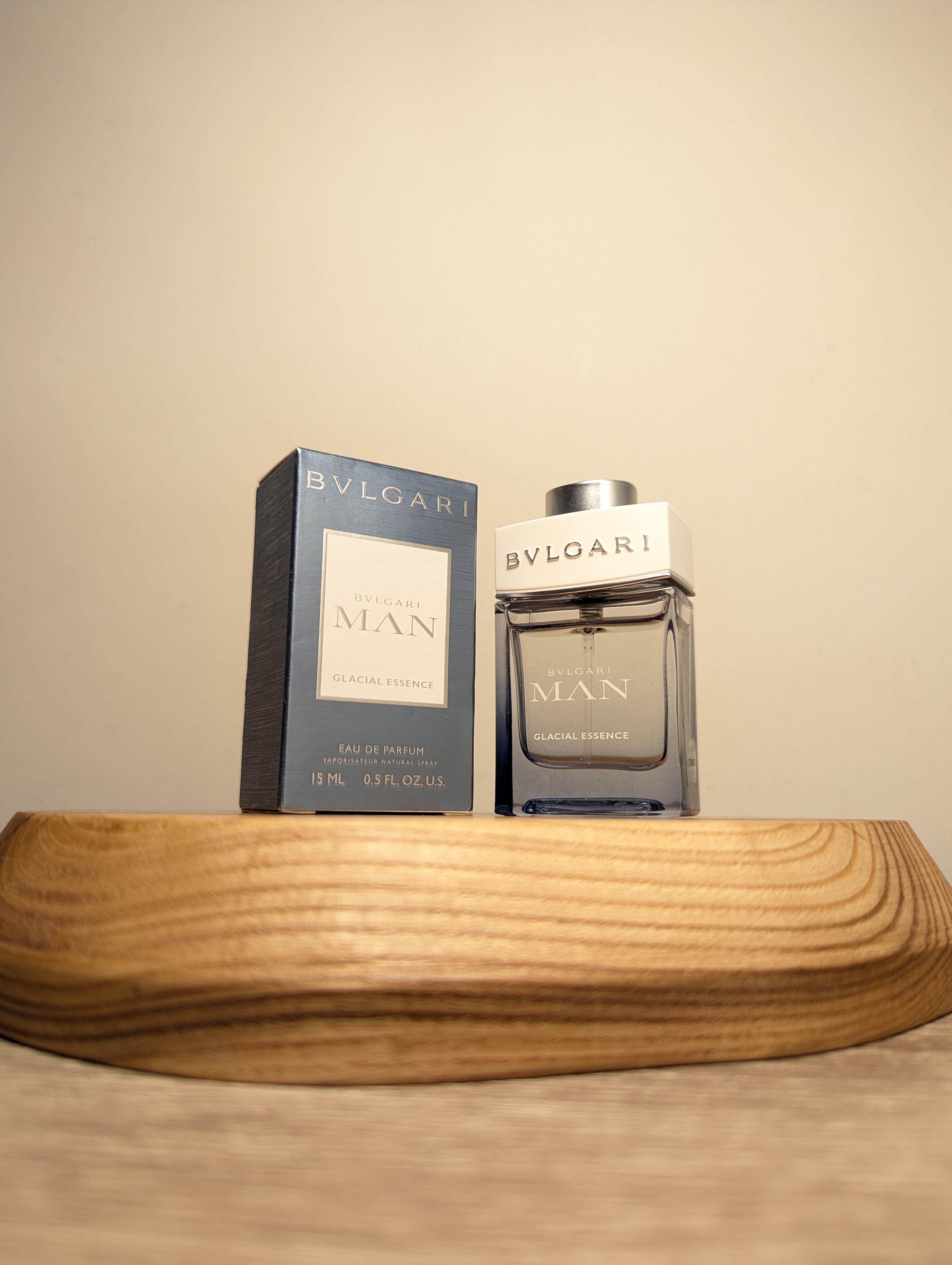 Духи Bvlgari Bvlgari Man Glacial Essence — винтажный флакон