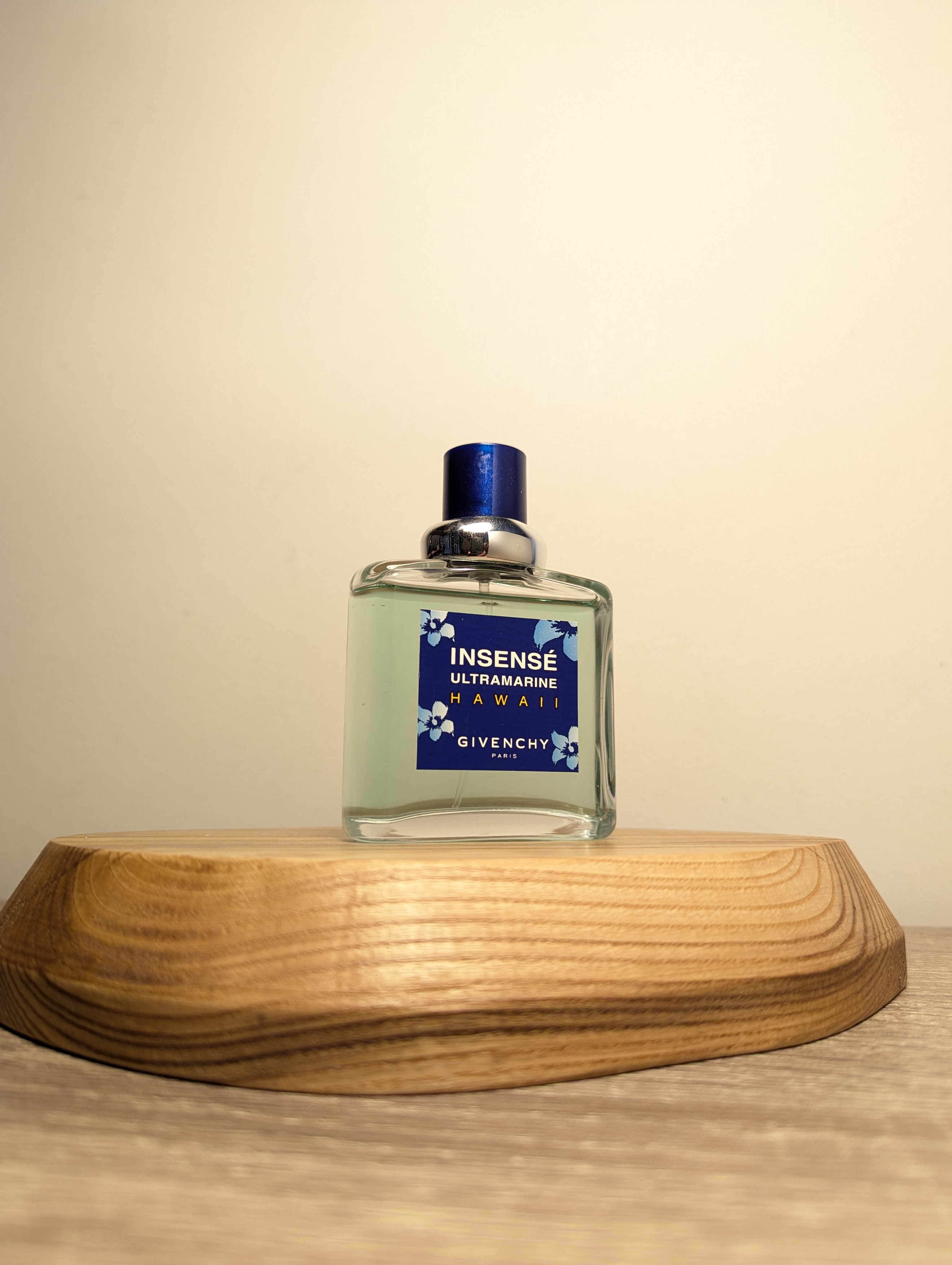 Духи Givenchy Insence Ultramarine Hawaii — винтажный флакон