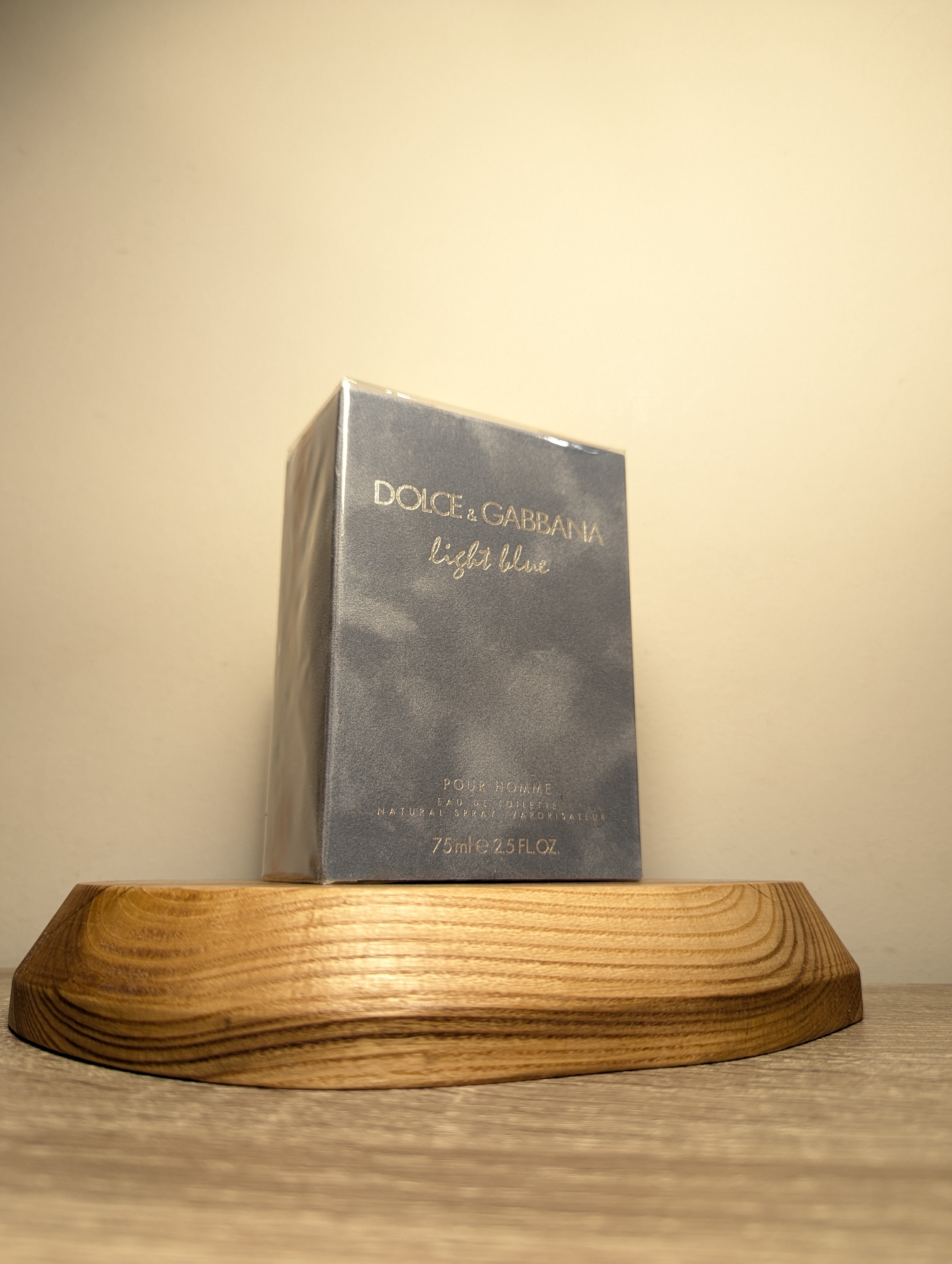 Духи Dolce&Gabbana Light Blue pour Homme — винтажный флакон