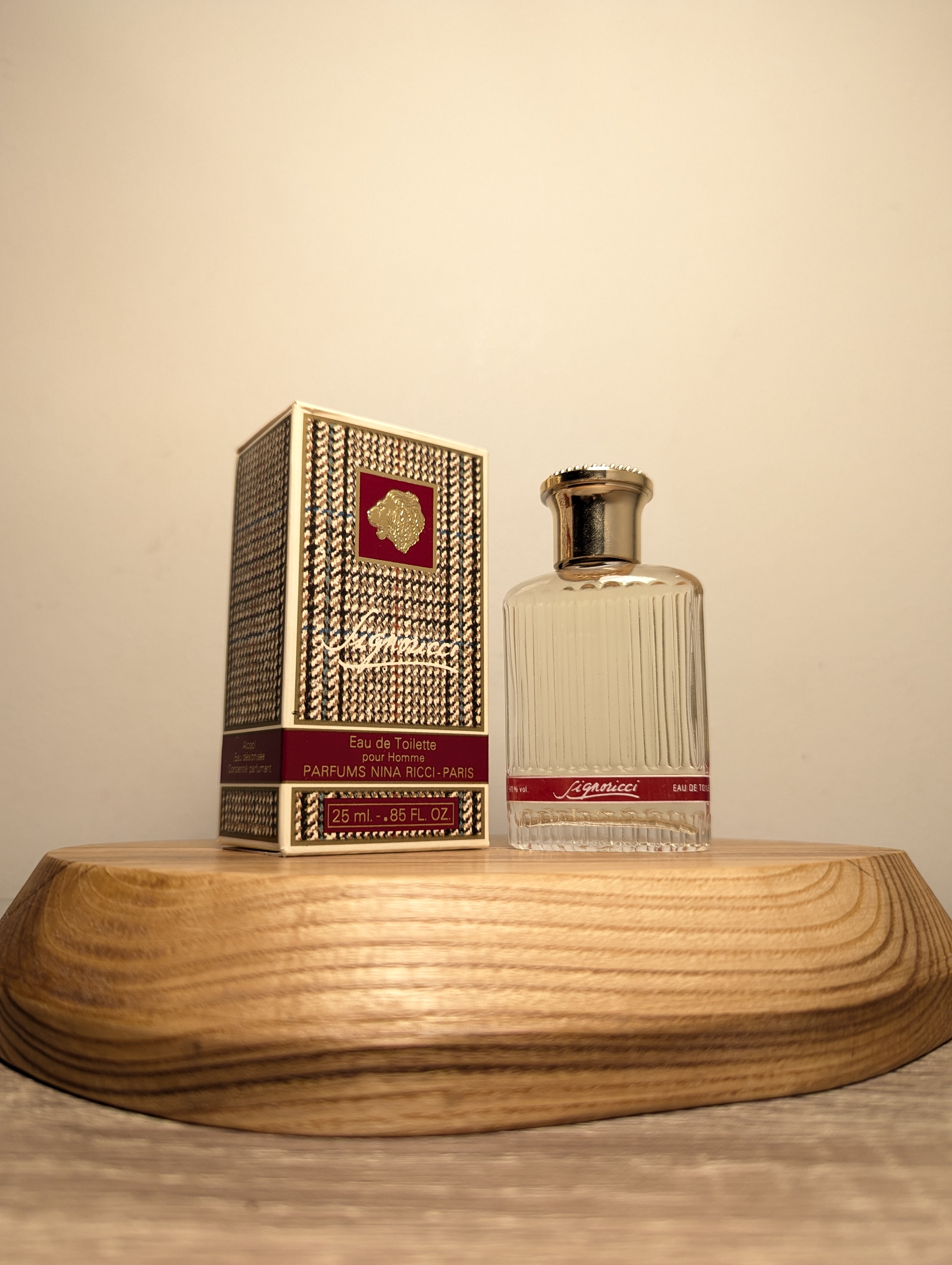 Духи Nina Ricci Signoricci — винтажный флакон