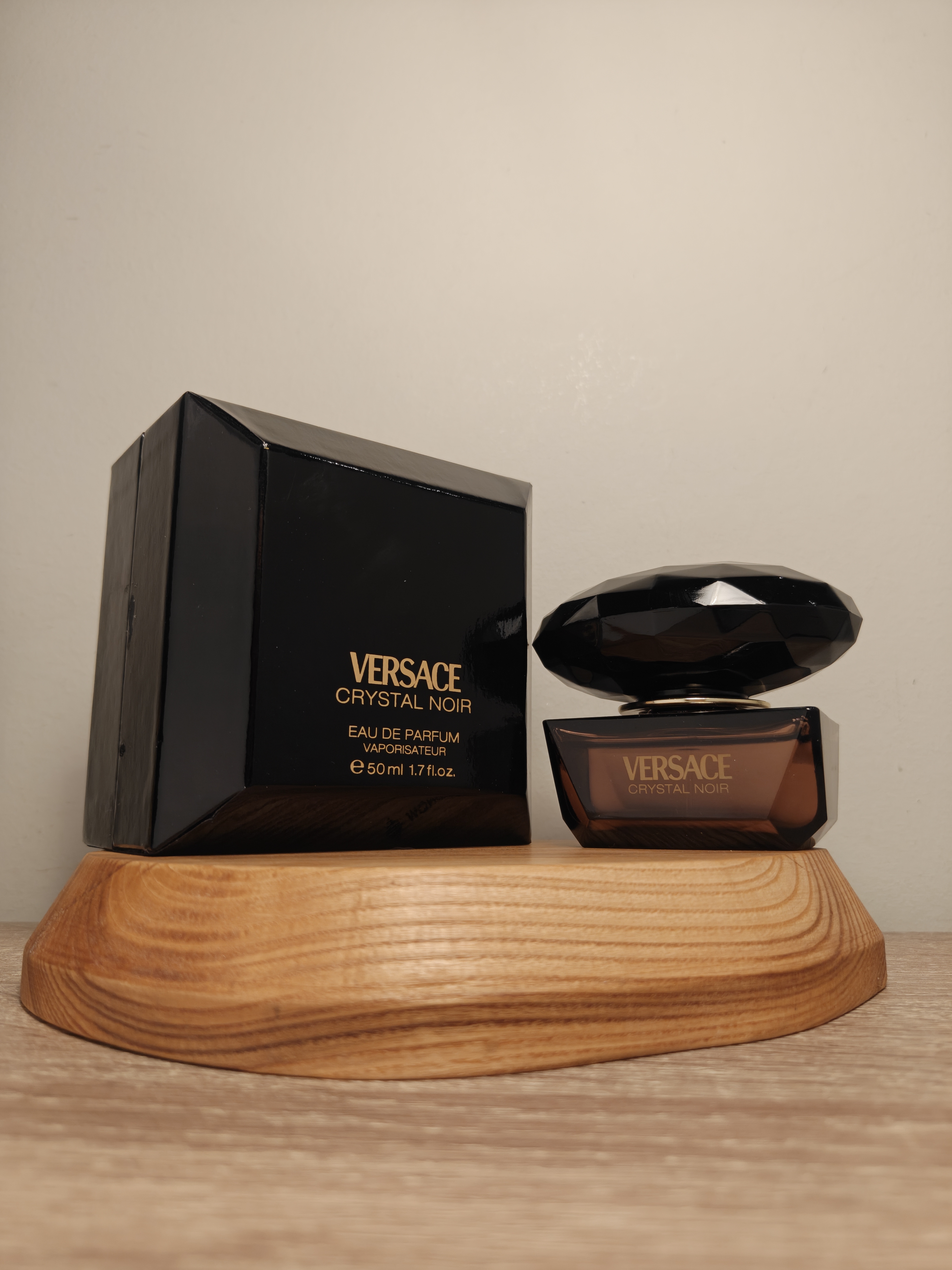 Духи Versace Crystal Noir — винтажный флакон