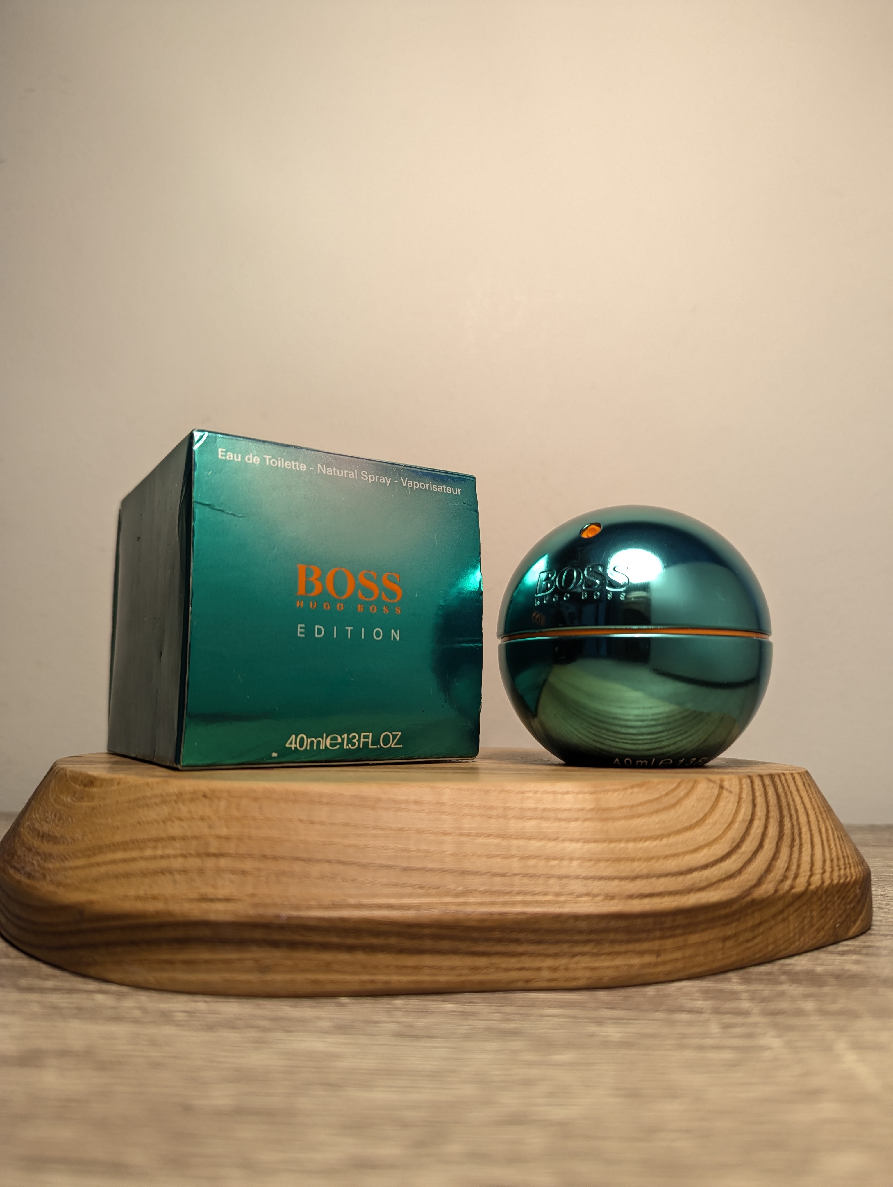 Духи Hugo Boss Boss In Motion Green — винтажный флакон