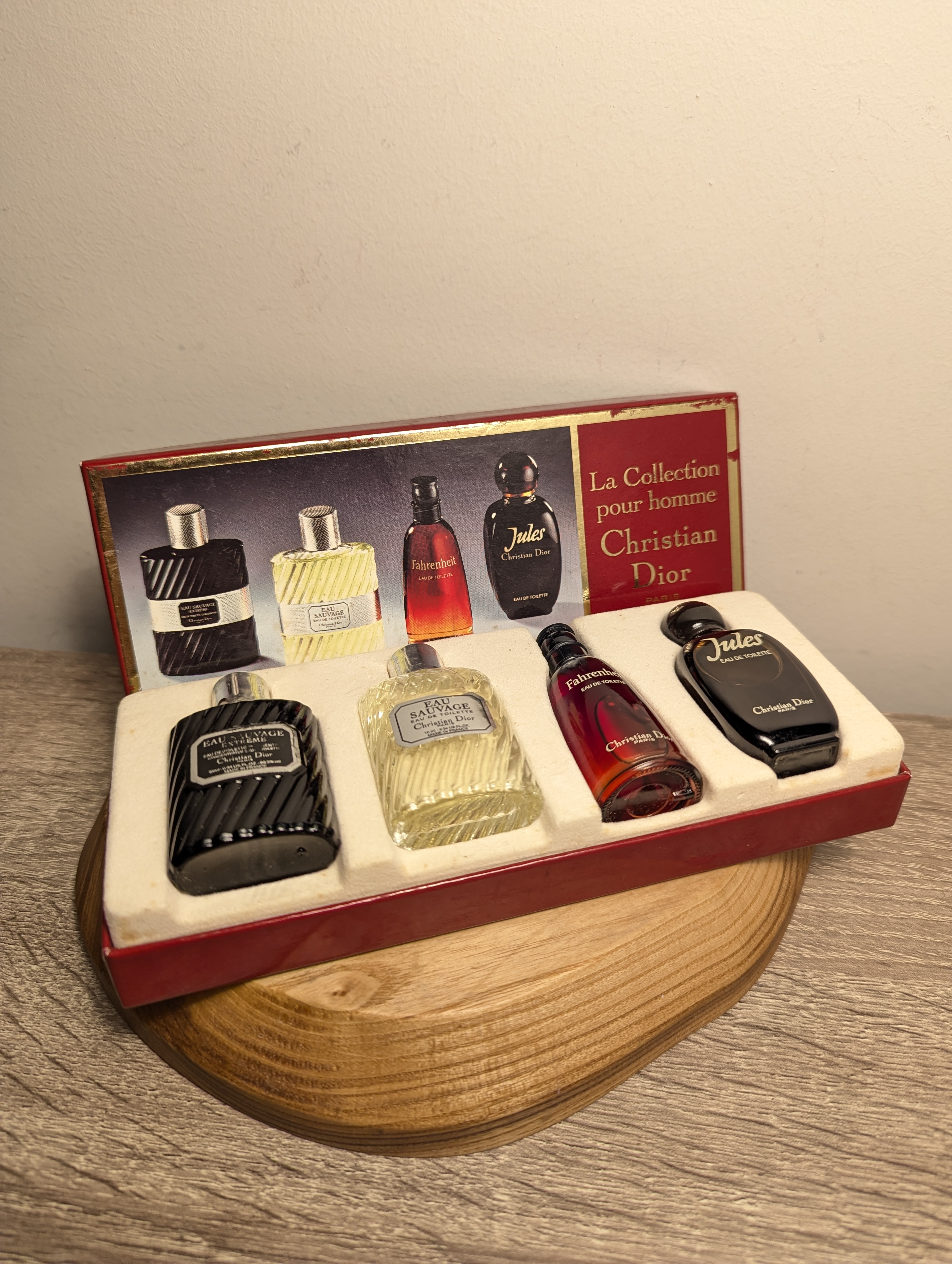 Духи Christian Dior La Collection pour homme — винтажный флакон
