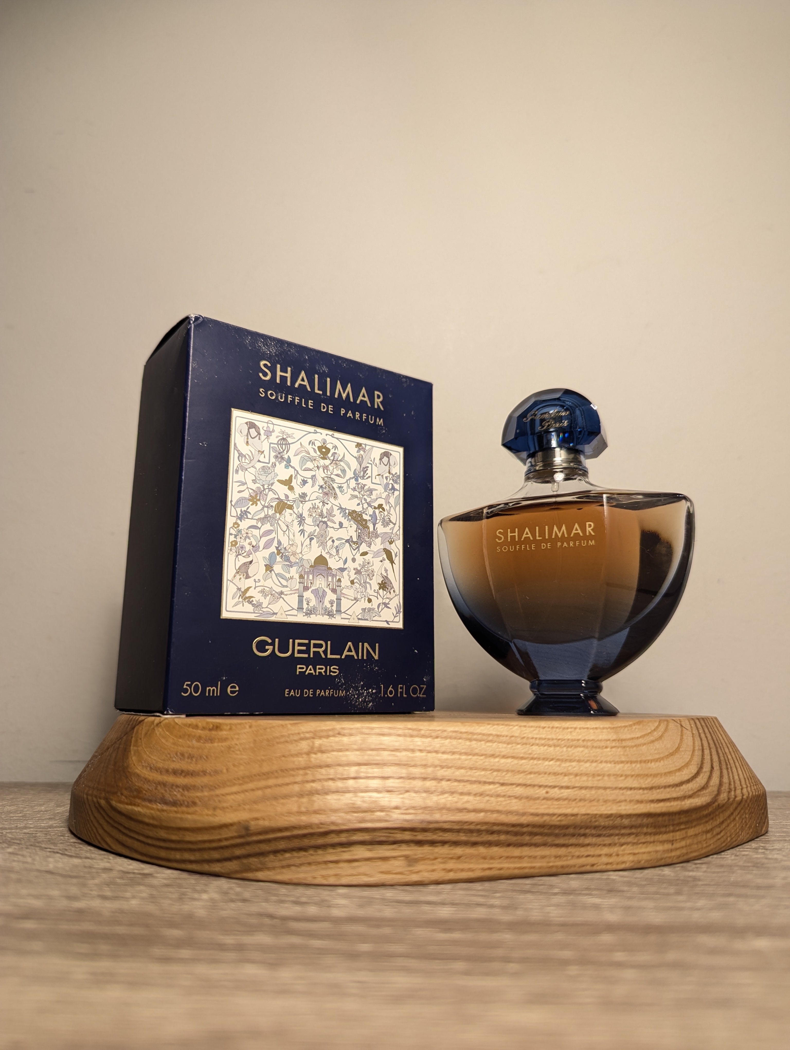 Духи Guerlain Shalimar Souffle de Parfum — винтажный флакон
