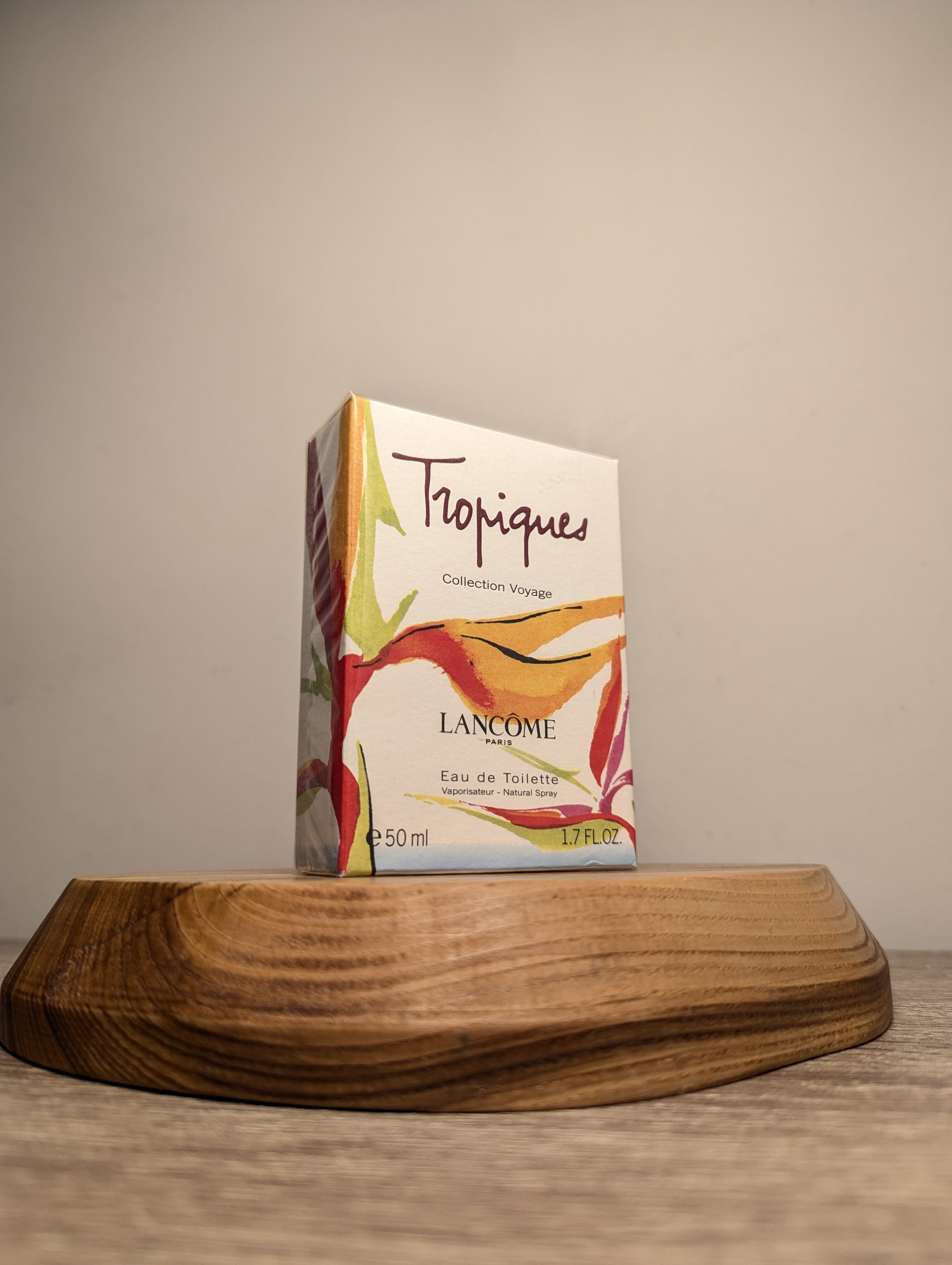 Духи Lancome Tropiques — винтажный флакон