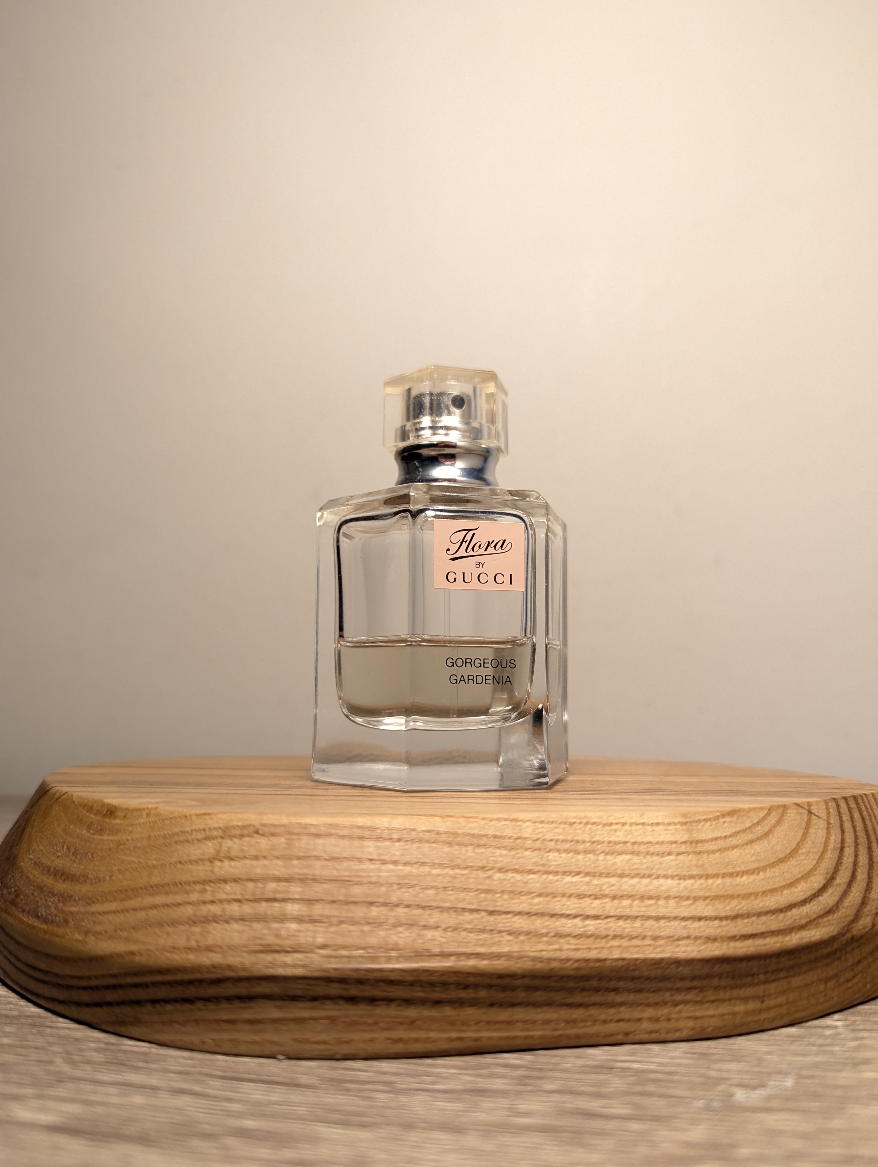 Духи Gucci Flora by Gucci Gorgeous Gardenia — винтажный флакон
