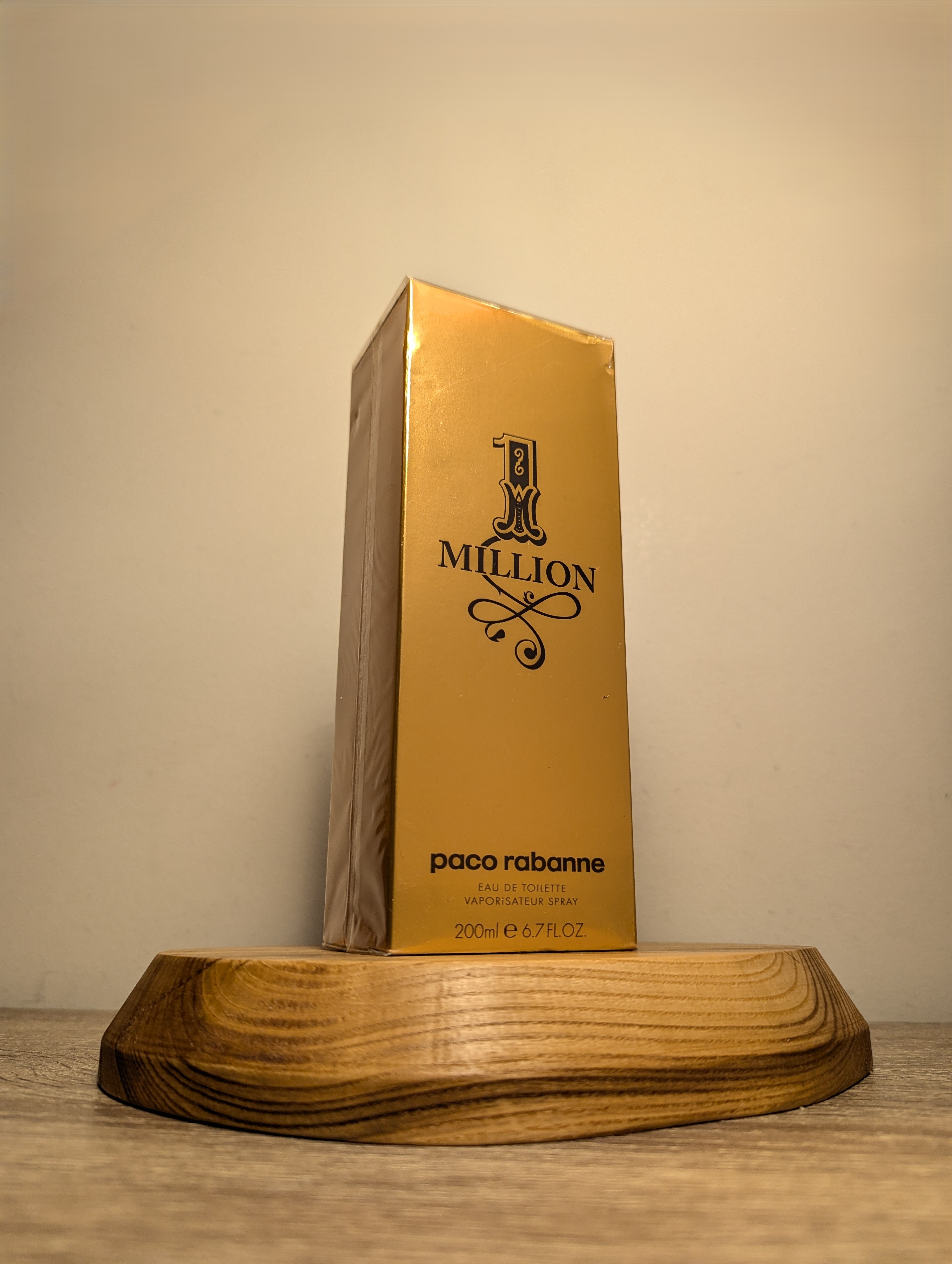 Духи Paco Rabanne 1 Million — винтажный флакон