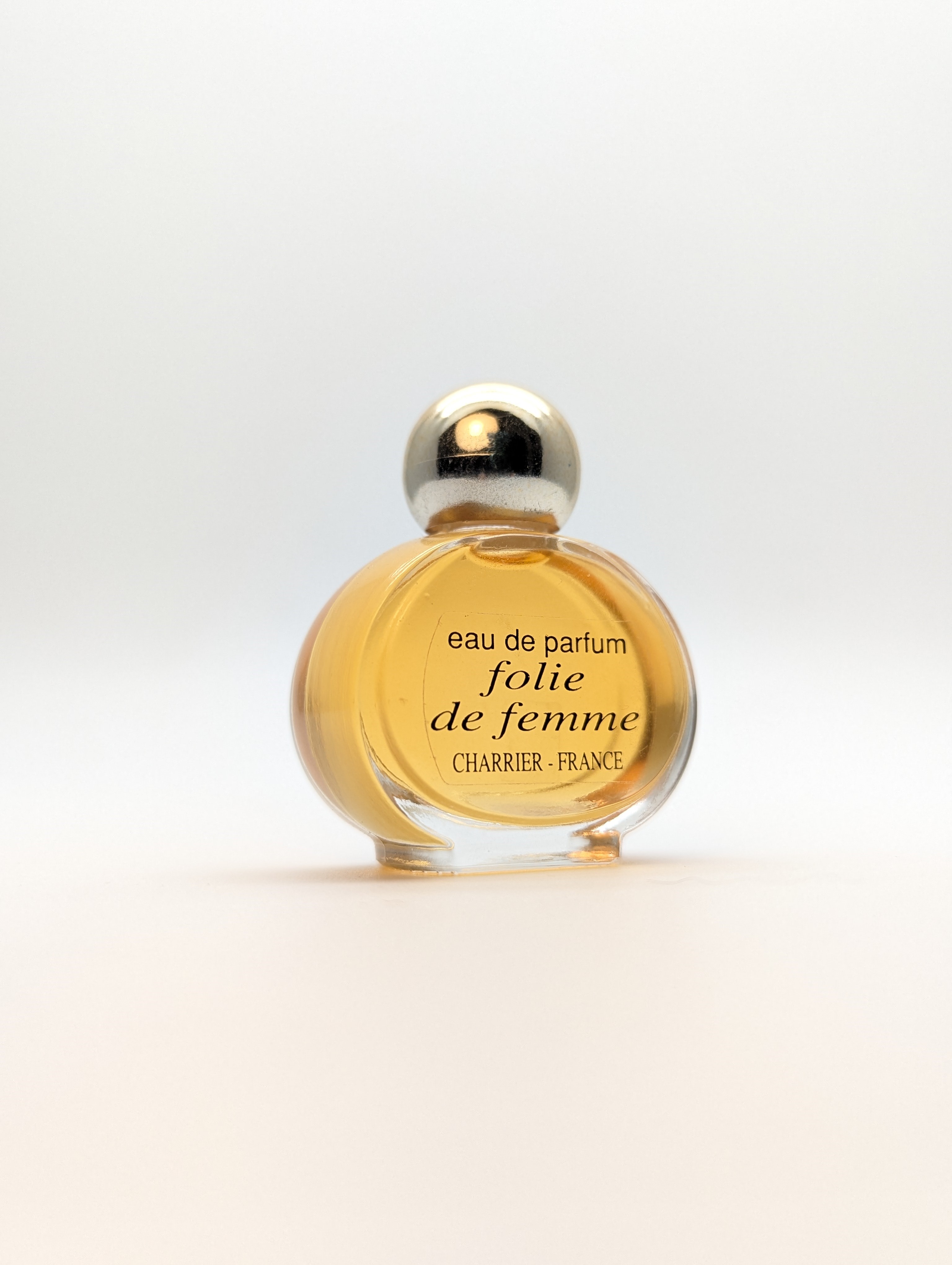 Духи Charrier Parfums Folie de Femme — винтажный флакон
