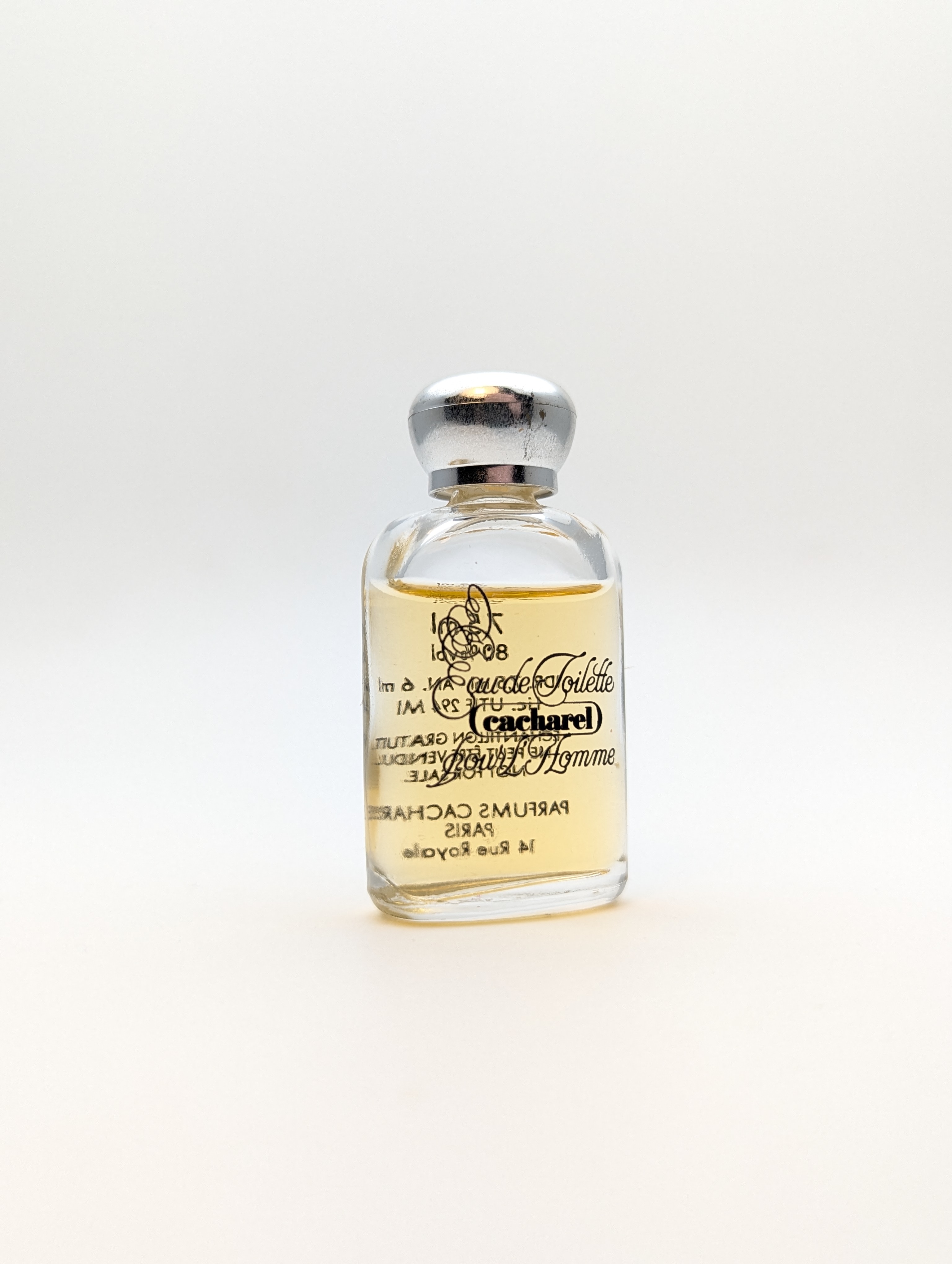 Духи Cacharel Cacharel pour L'Homme — винтажный флакон