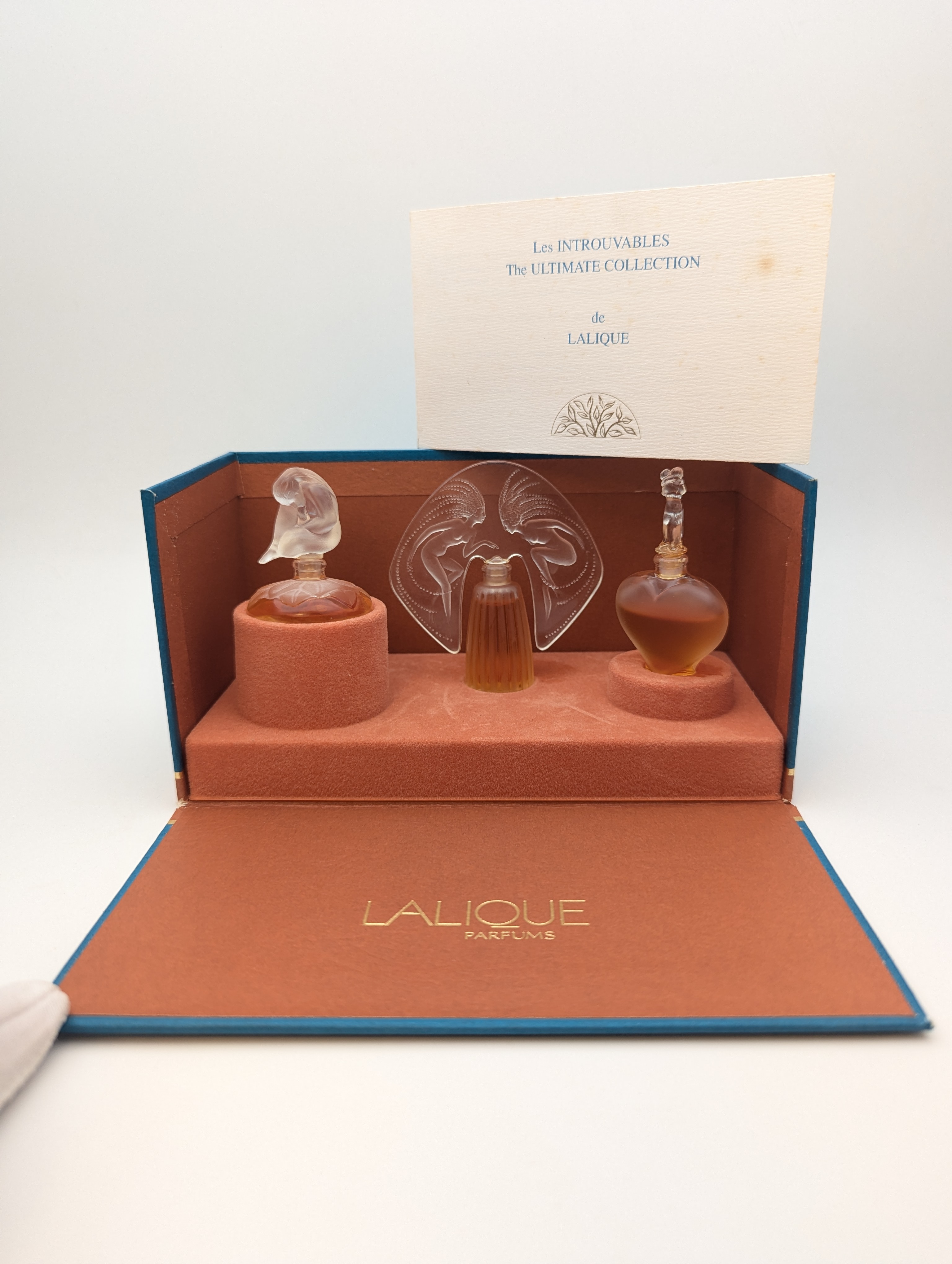 Духи Lalique Les Introuvables — винтажный флакон
