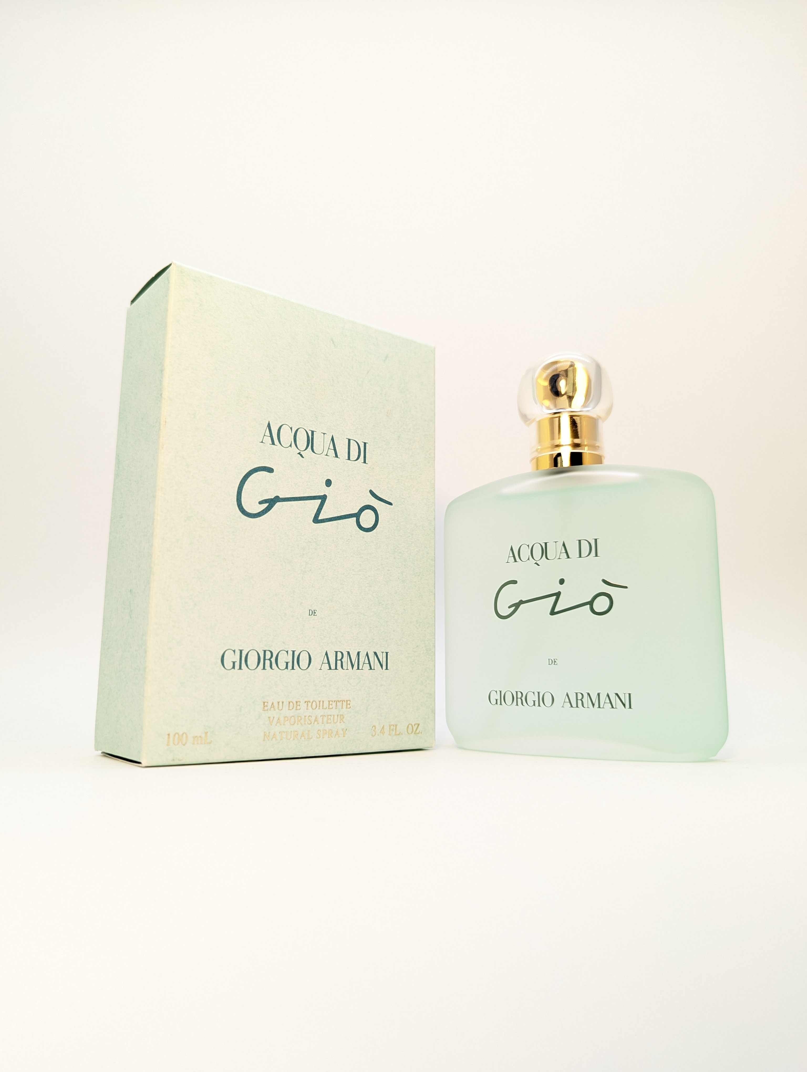 Духи Giorgio Armani Acqua di Gio — винтажный флакон