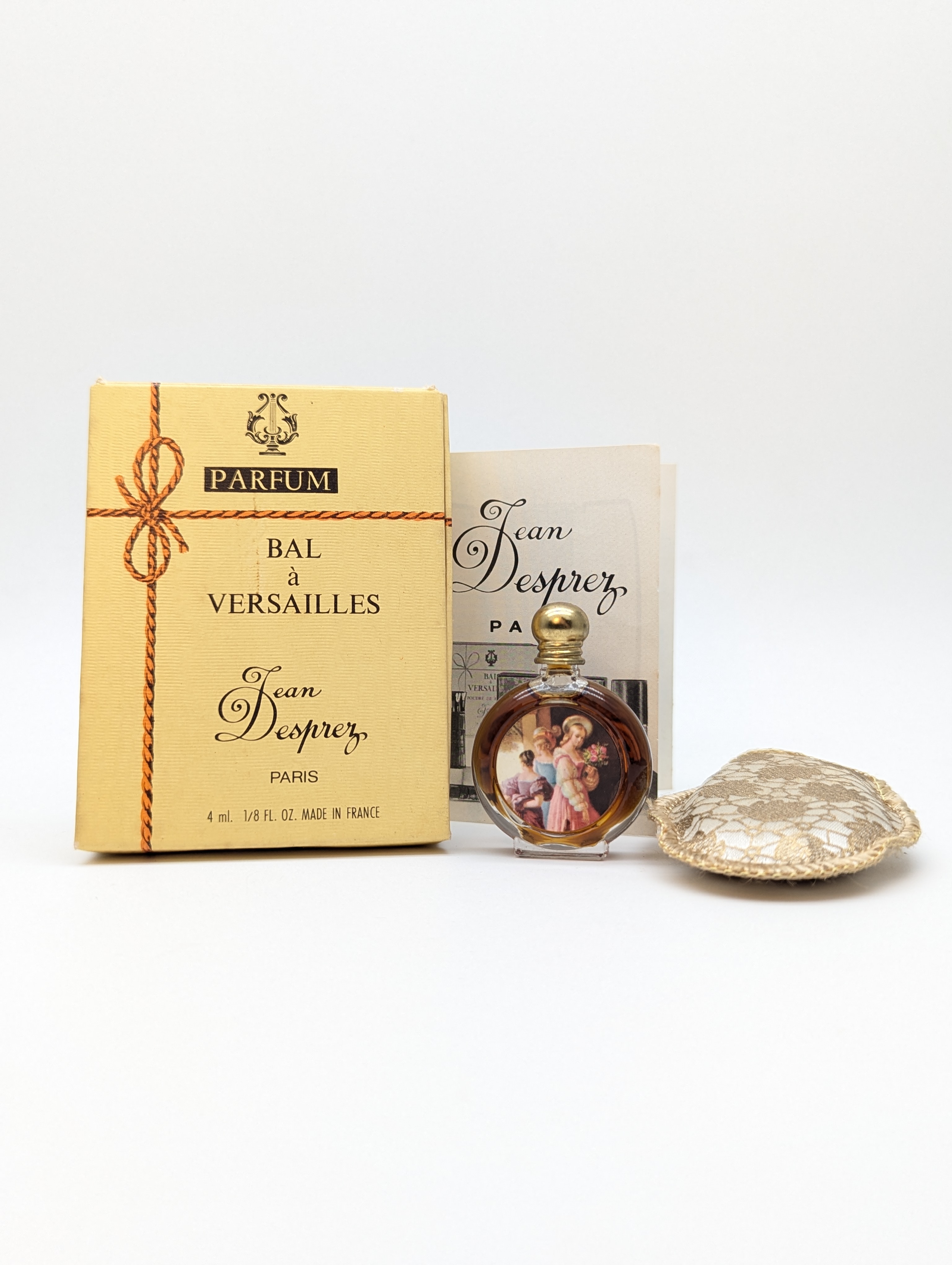 Духи Jean Desprez Bal a Versailles — винтажный флакон