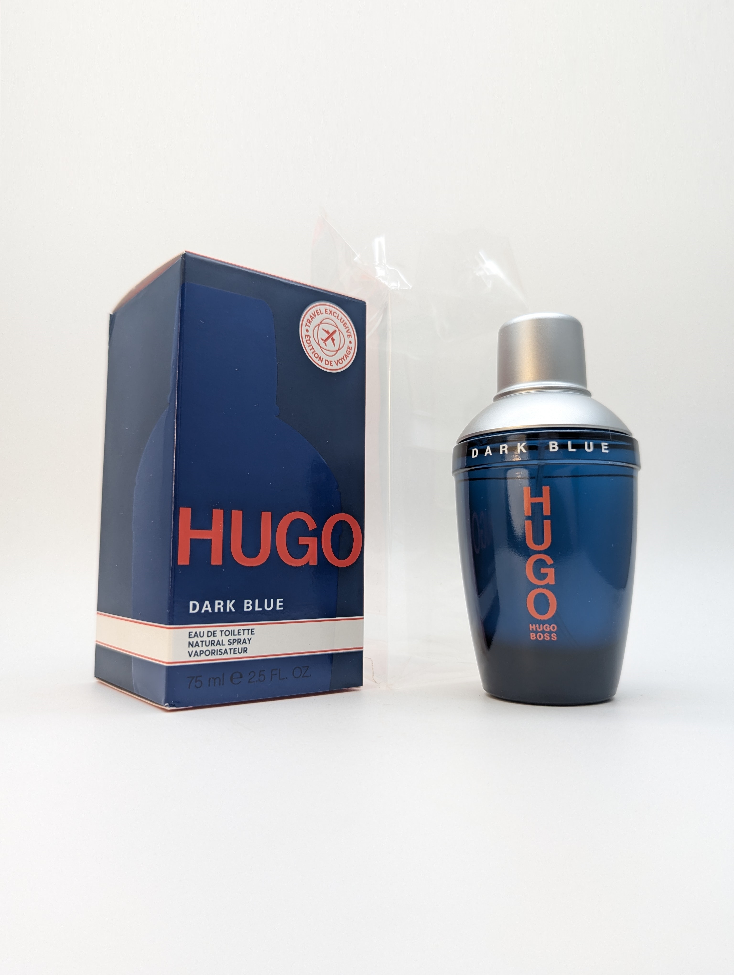 Духи Hugo Boss Dark Blue — винтажный флакон