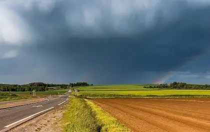 Дорога в Нормандии