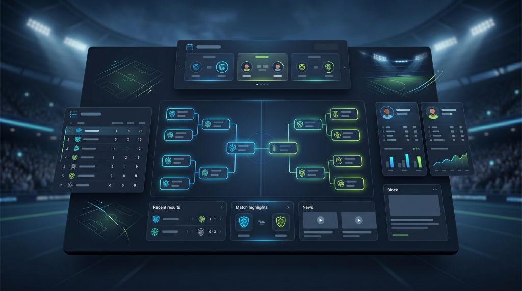 Как создать сайт турнира на отдельном адресе: поддомен для лиги, расписания и таблицы