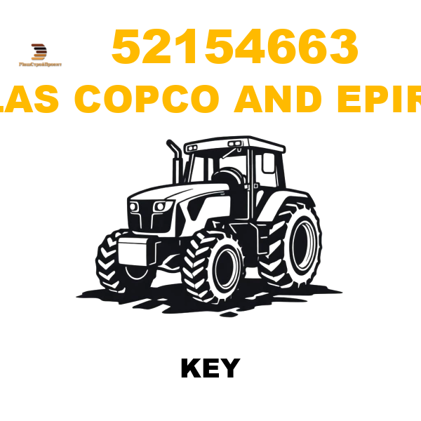 Atlas Copco && Epiroc 521-54663 - KEY Atlas Copco && Epiroc 521-54663 - KEY
