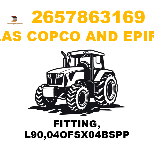 Atlas Copco && Epiroc 265-7863169 - FITTING, L90,04OFSX04BSPP