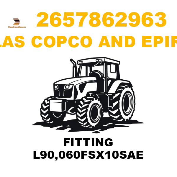 Atlas Copco && Epiroc 265-7862963 - FITTING L90,060FSX10SAE