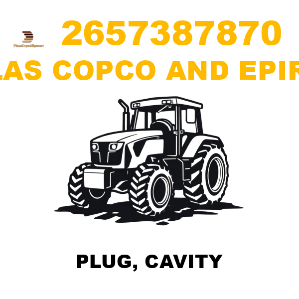 Atlas Copco && Epiroc 265-7387870 - PLUG, CAVITY