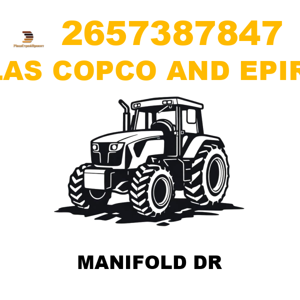 Atlas Copco && Epiroc 265-7387847 - MANIFOLD DR