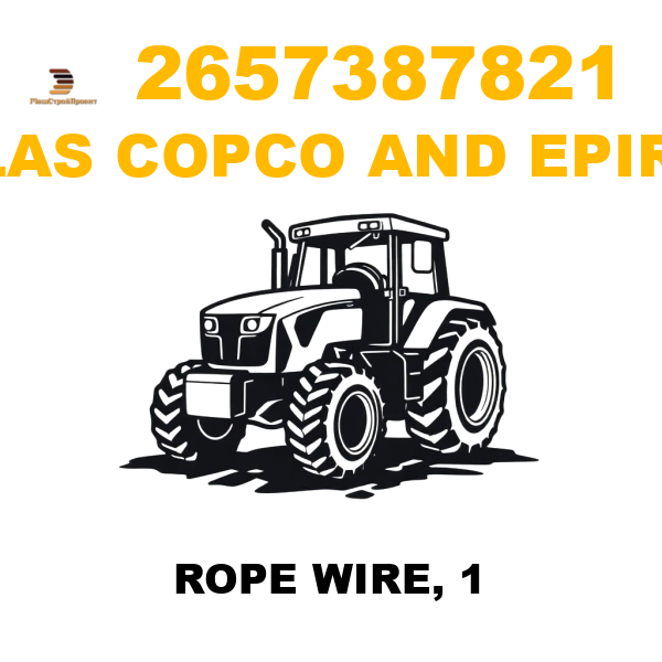 Atlas Copco && Epiroc 265-7387821 - ROPE WIRE, 1