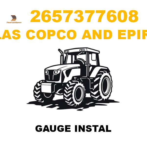 Atlas Copco && Epiroc 265-7377608 - GAUGE INSTAL