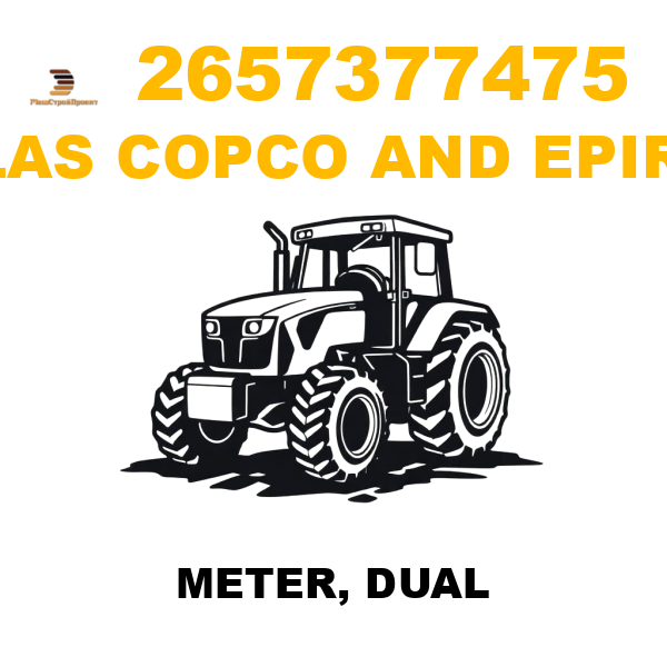 Atlas Copco && Epiroc 265-7377475 - METER, DUAL