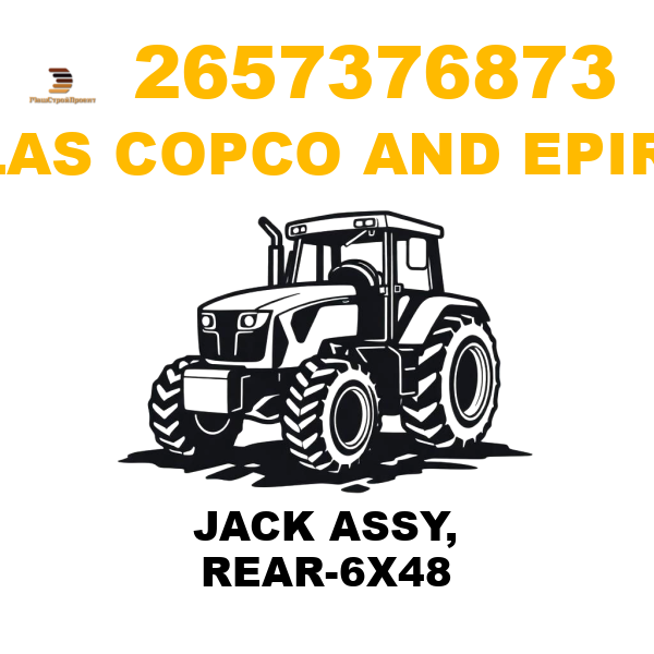 Atlas Copco && Epiroc 265-7376873 - JACK ASSY, REAR-6X48
