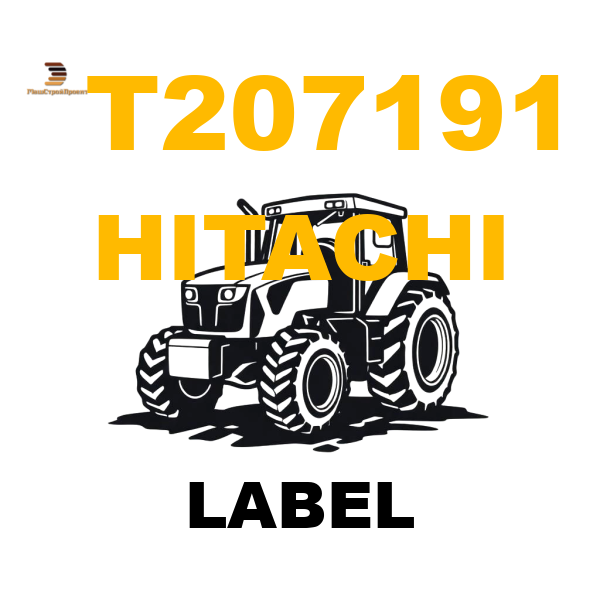Hitachi T20-7191 - LABEL Hitachi T20-7191 - LABEL