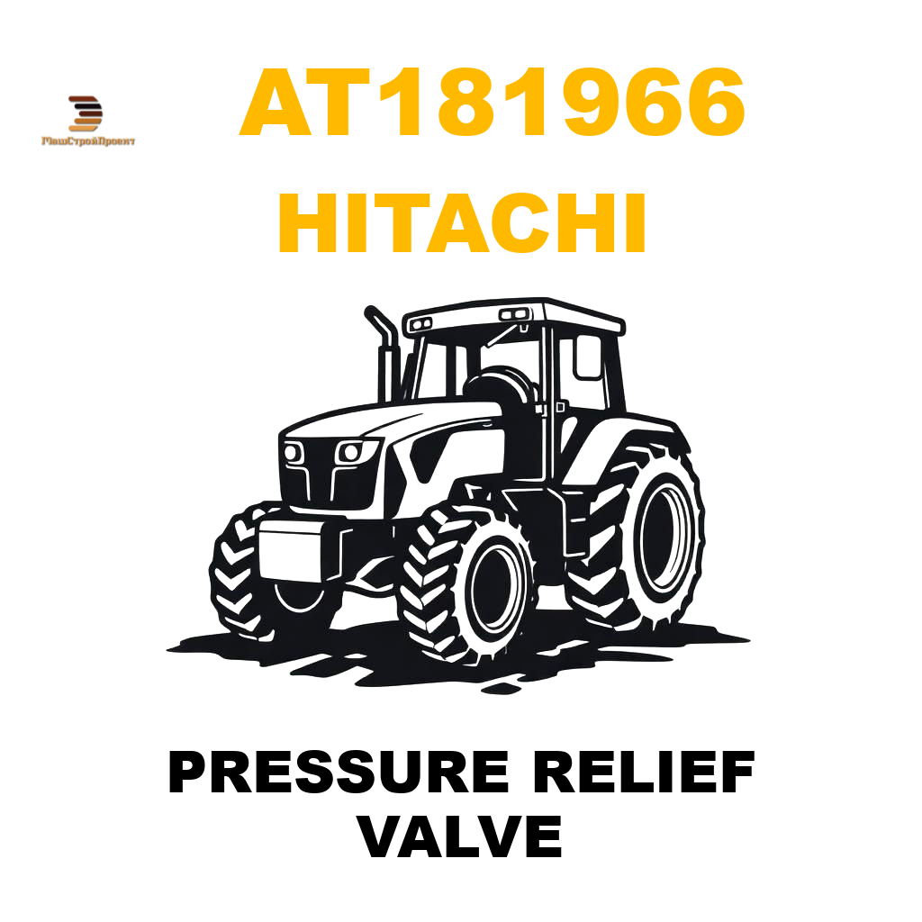 Hitachi AT1-81966 - PRESSURE RELIEF VALVE Hitachi AT1-81966 - PRESSURE RELIEF VALVE
