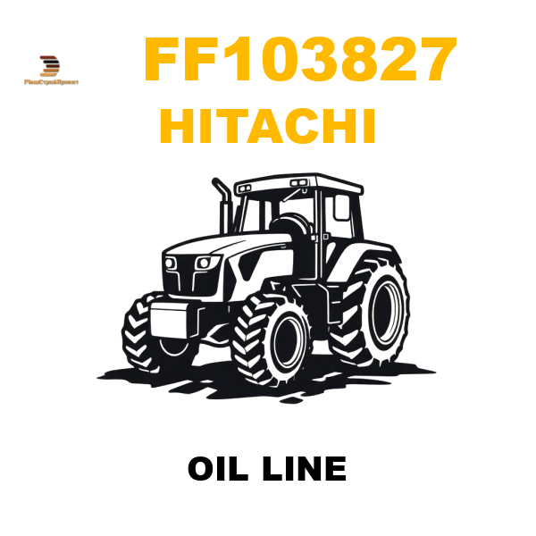Hitachi FF1-03827 - OIL LINE Hitachi FF1-03827 - OIL LINE