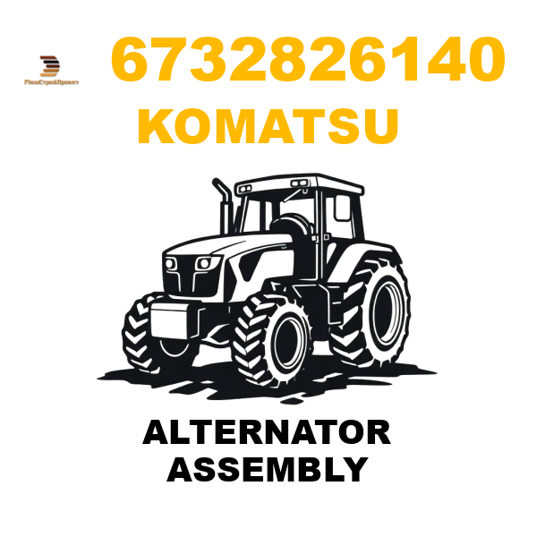 Komatsu 673-2-82-6140 - ALTERNATOR ASSEMBLY Komatsu 673-2-82-6140 - ALTERNATOR ASSEMBLY
