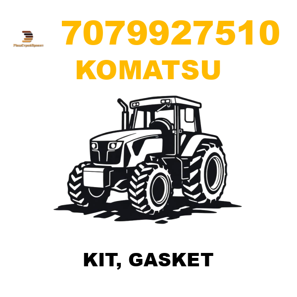 Komatsu 707--99-27510 - KIT, GASKET Komatsu 707--99-27510 - KIT, GASKET