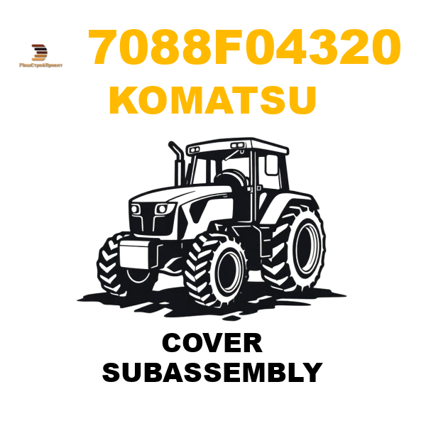 Komatsu 708-8F04320 - COVER SUBASSEMBLY Komatsu 708-8F04320 - COVER SUBASSEMBLY