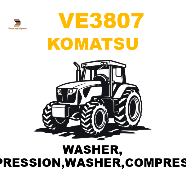 Komatsu VE3-807 - WASHER, COMPRESSION,WASHER,COMPRESSION Komatsu VE3-807 - WASHER, COMPRESSION,WASHER,COMPRESSION