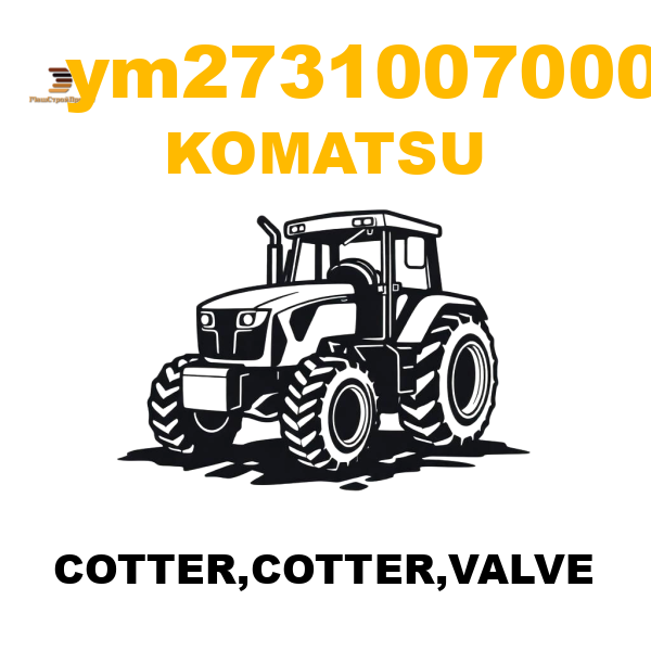 Komatsu YM2-7310-070000 - COTTER,COTTER,VALVE Komatsu YM2-7310-070000 - COTTER,COTTER,VALVE