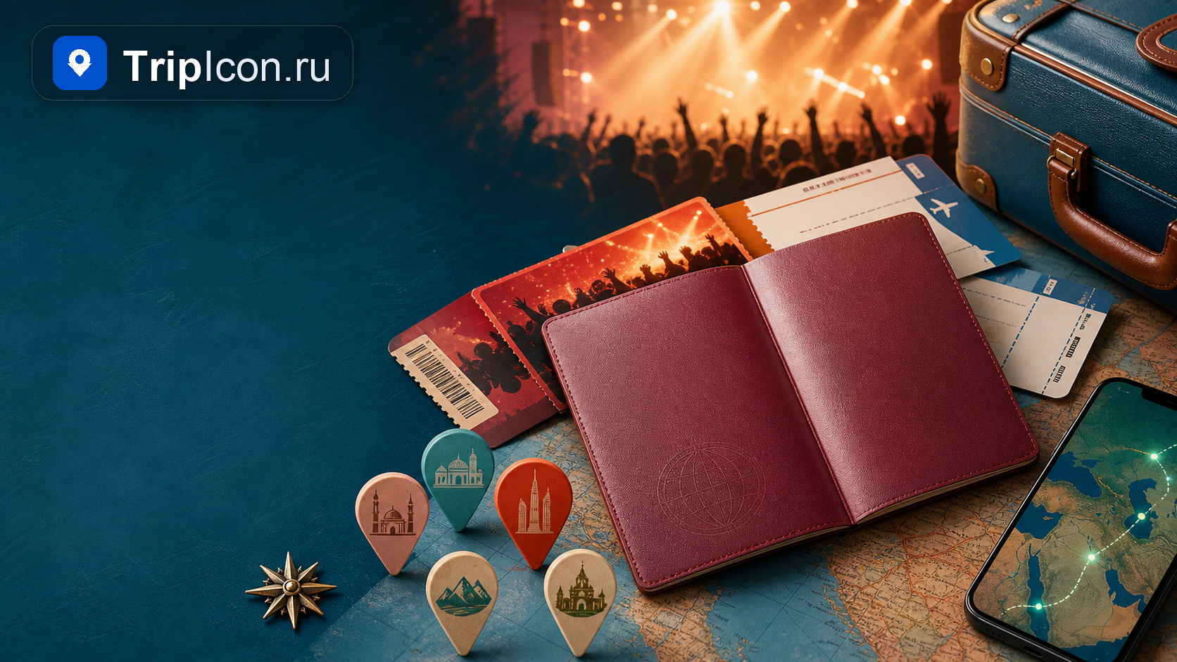 Концерты летом 2026: куда поехать без визы