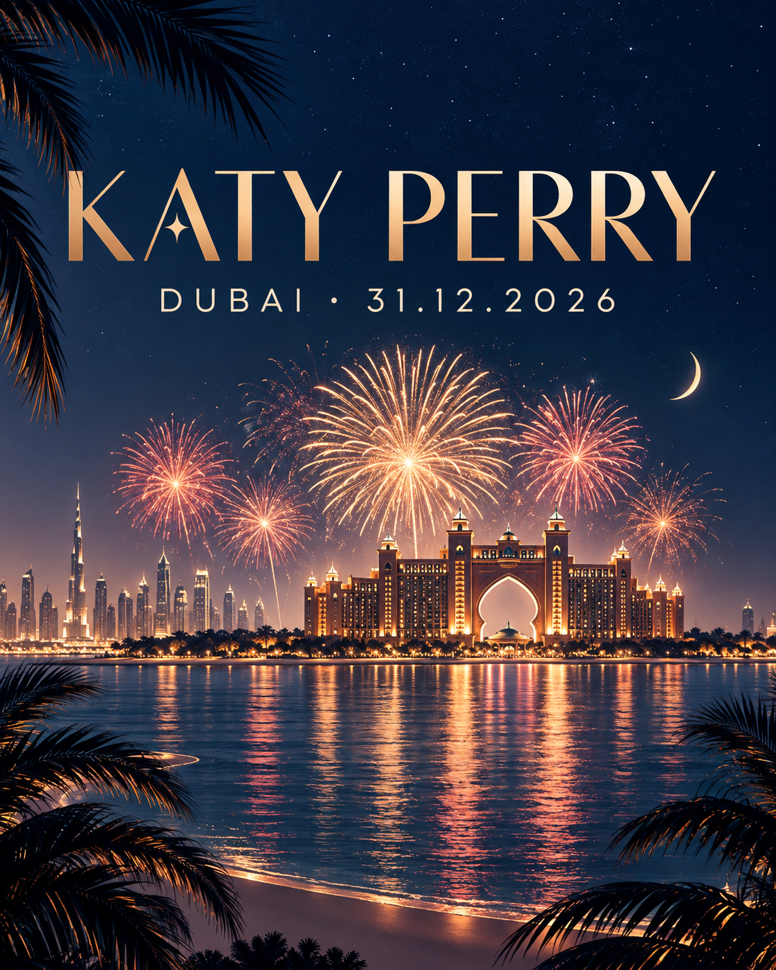 Katy Perry выступит в Дубае на Новый год: билеты и детали вечера