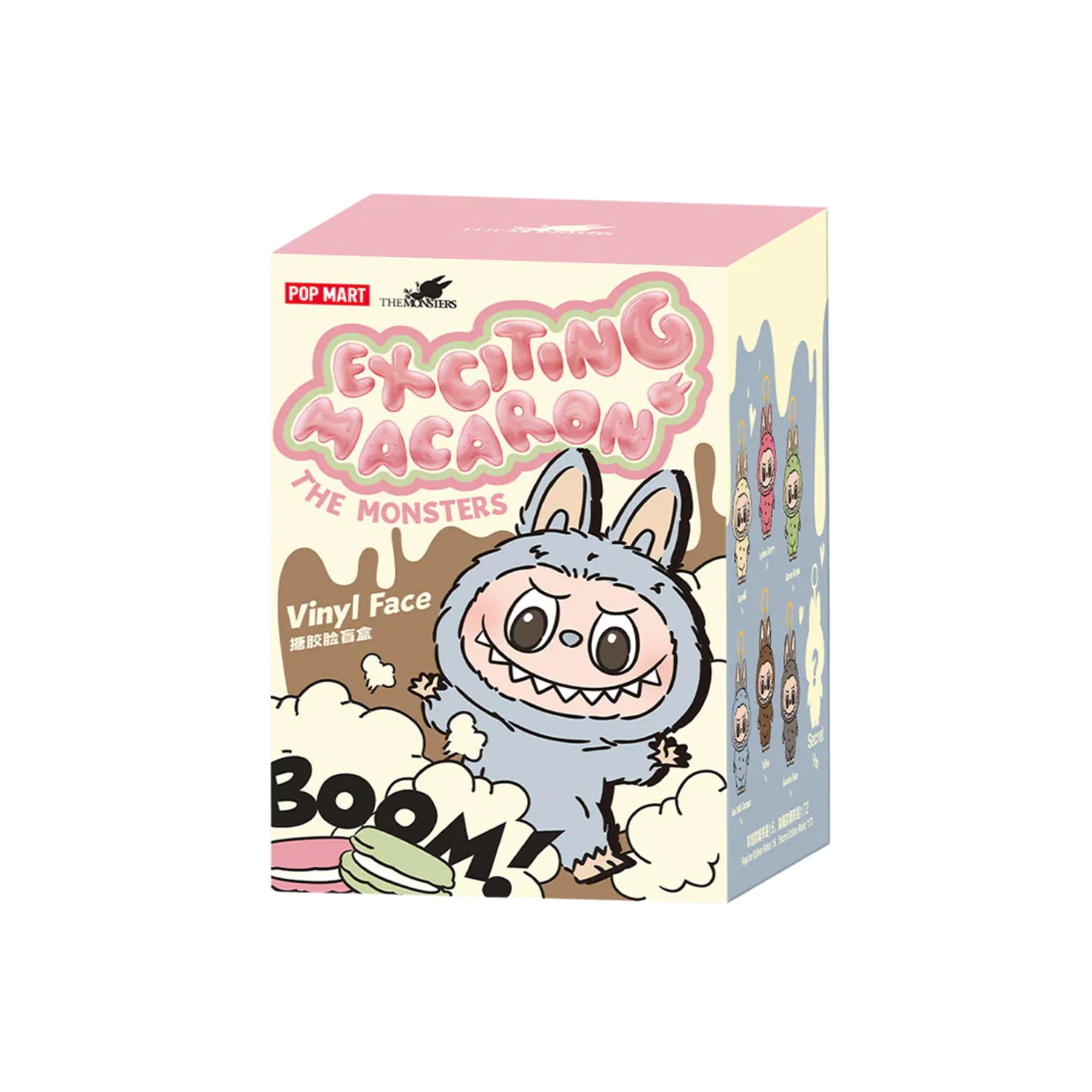 POP MART THE MONSTERS LABUBU EXCITING MACARON BLIND BOX