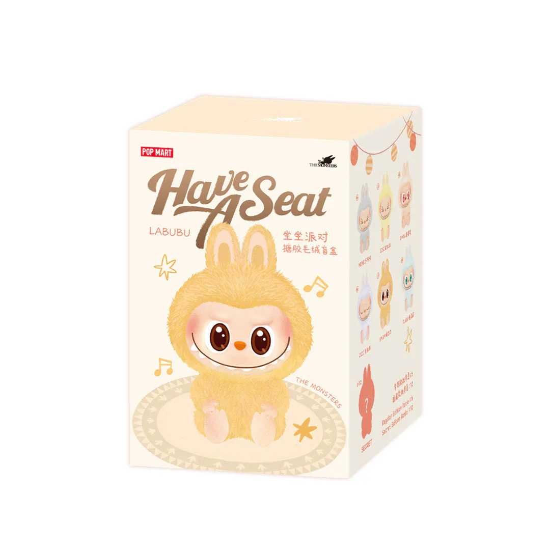 POP MART THE MONSTERS LABUBU HAVE A SEAT BLIND BOX