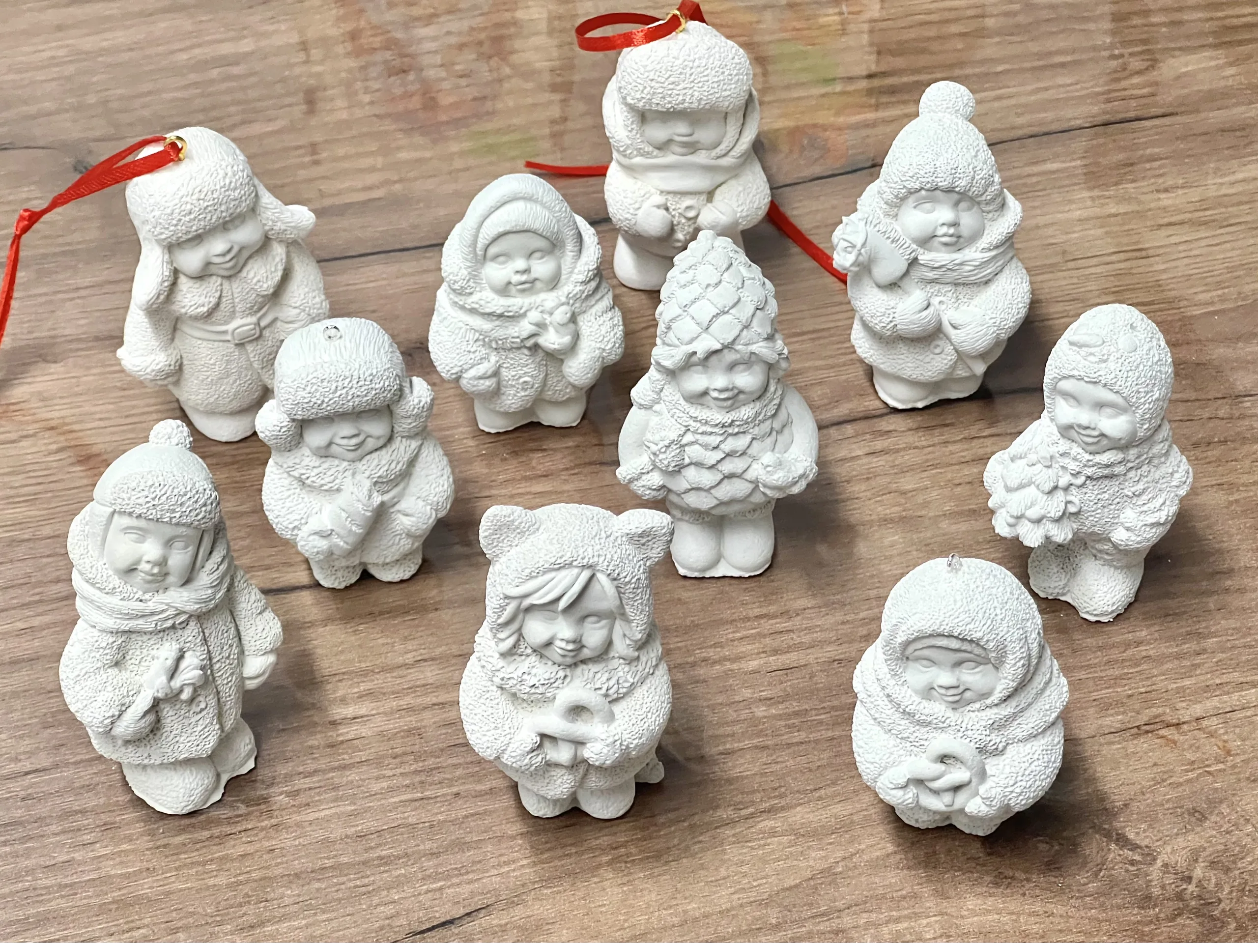 Изготовление фигурки –гипс «Дети СССР»