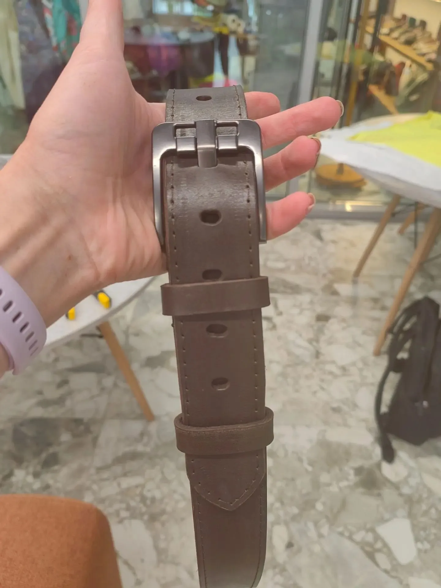Изготовление ремня из натуральной кожи